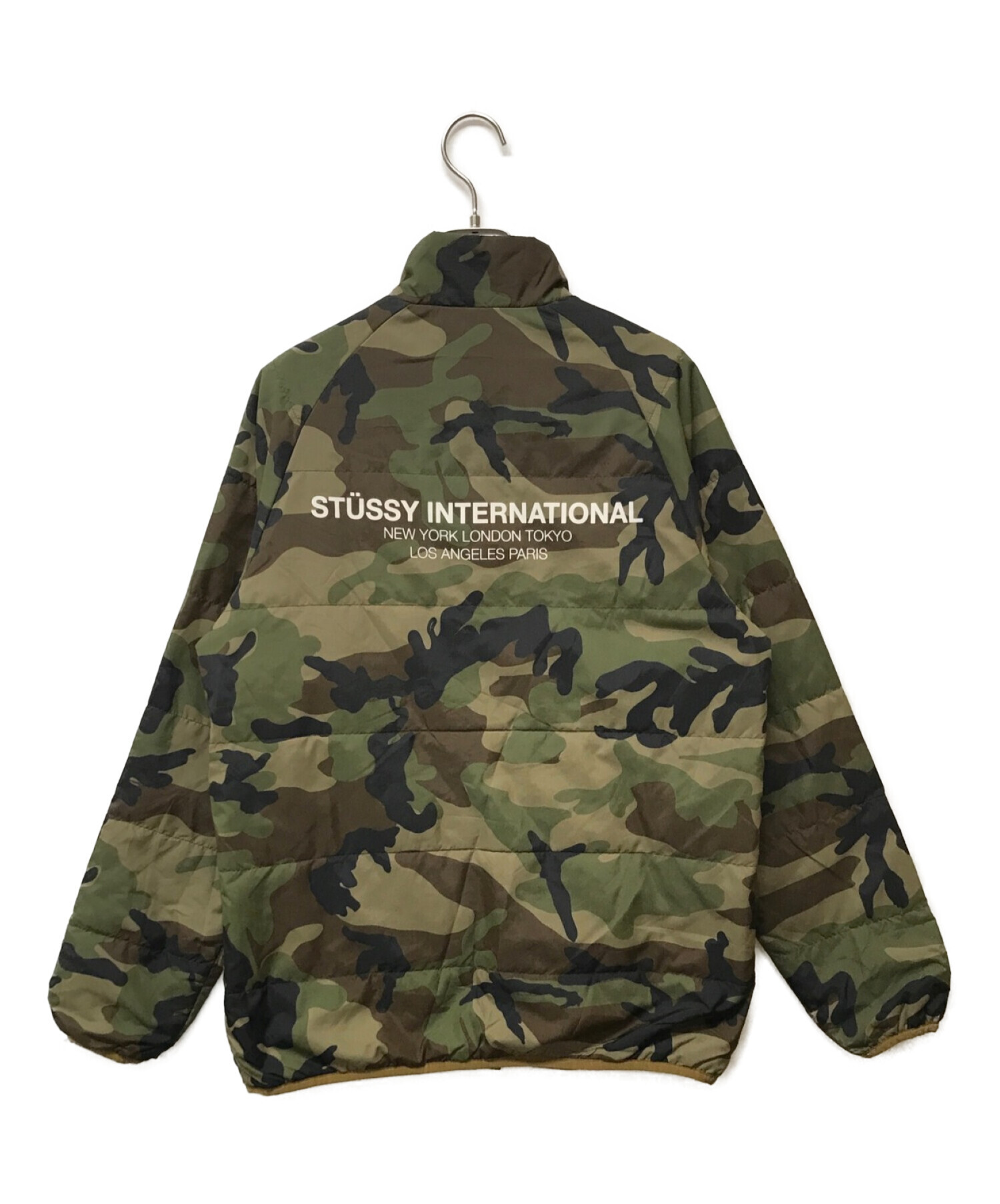 stussy (ステューシー) リバーシブルジャケット カーキ サイズ:S