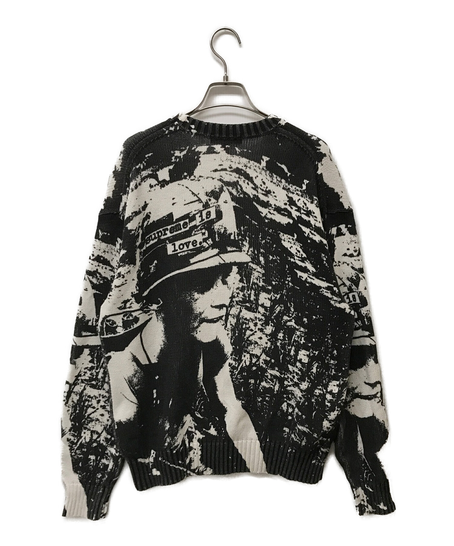 Supreme (シュプリーム) 19AW IS LOVE SWEATER ブラック サイズ:S