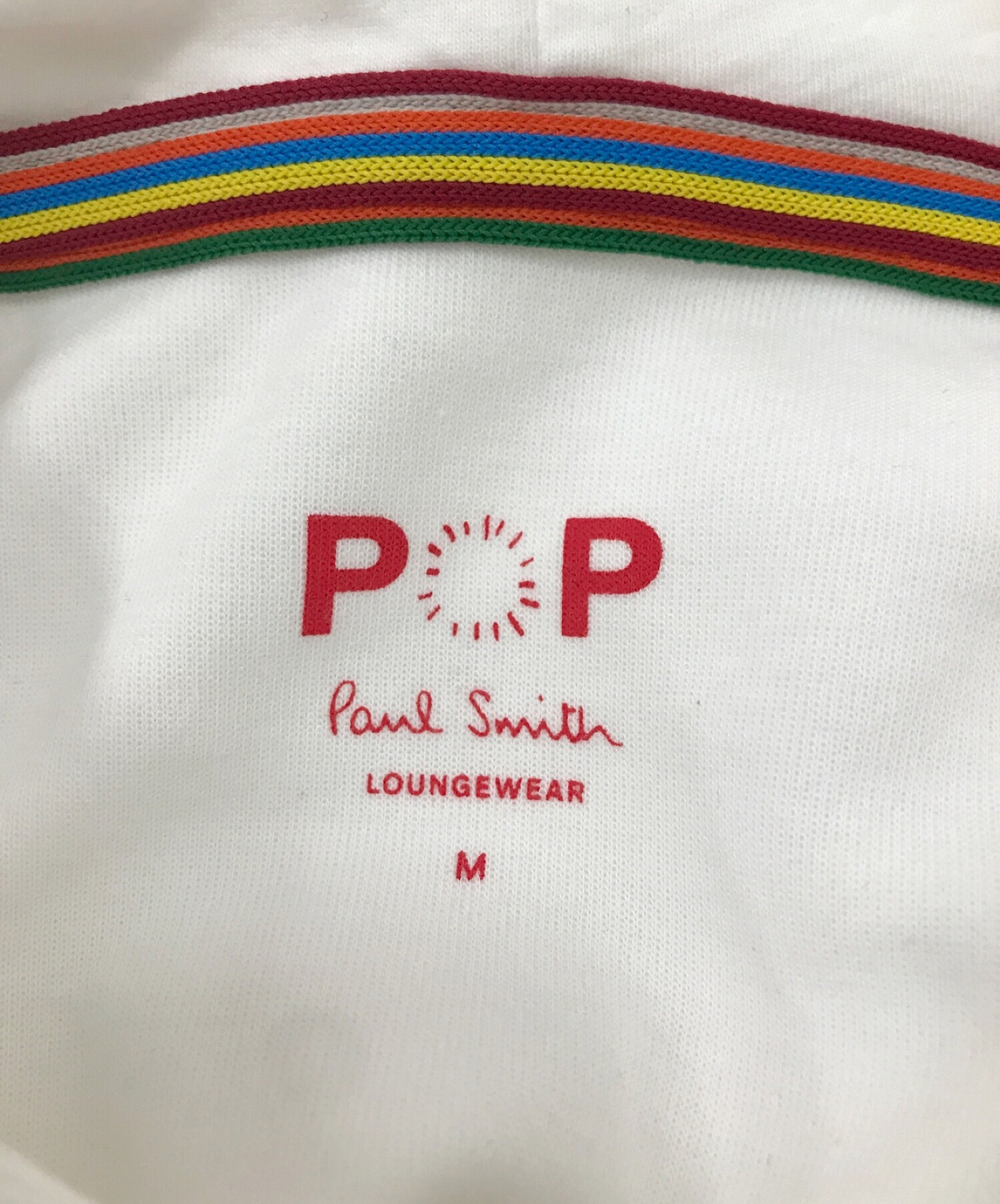 Paul Smith (ポールスミス) プルオーバーパーカー ホワイト サイズ:M