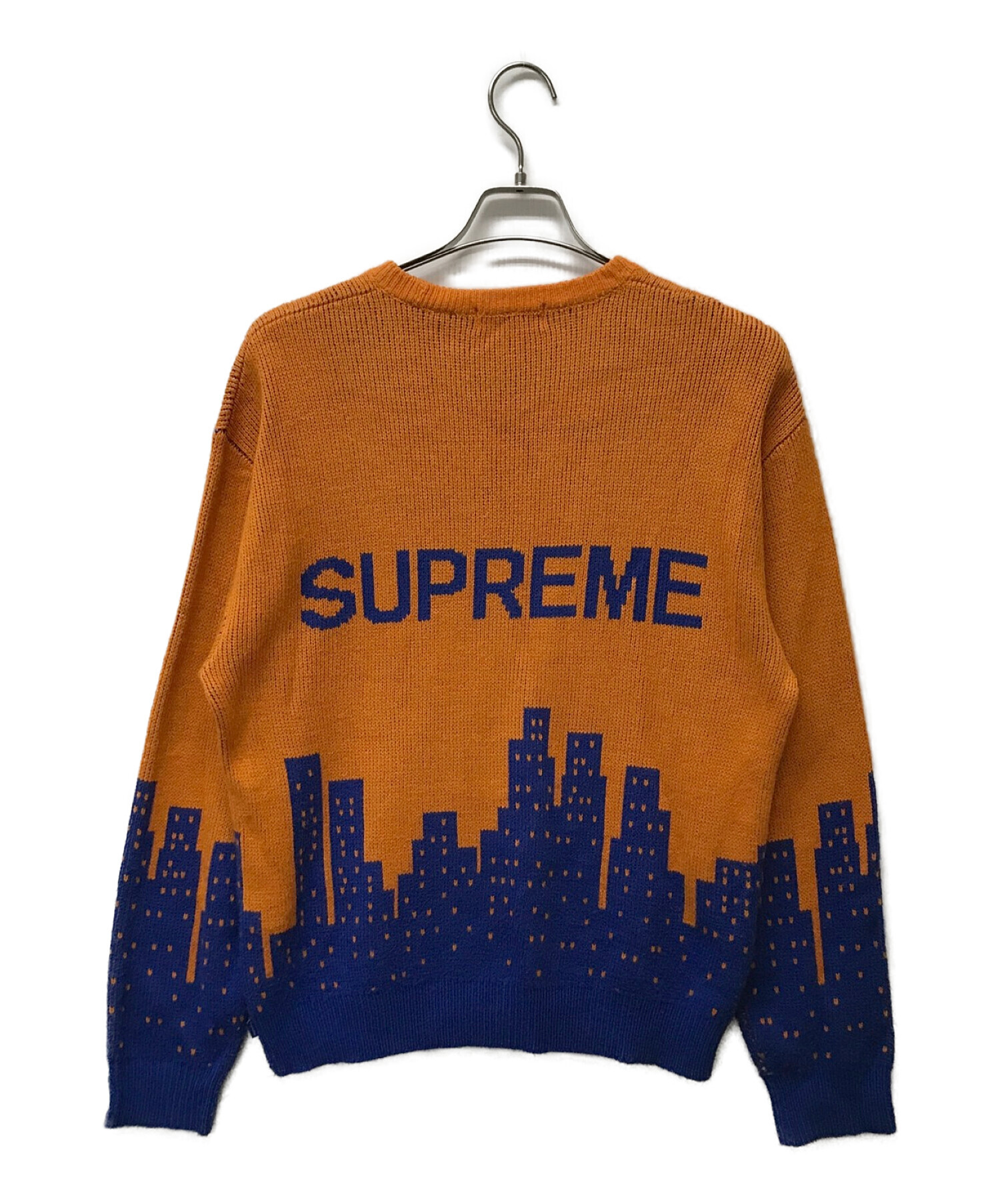 Supreme (シュプリーム) newyork sweater オレンジ サイズ:M