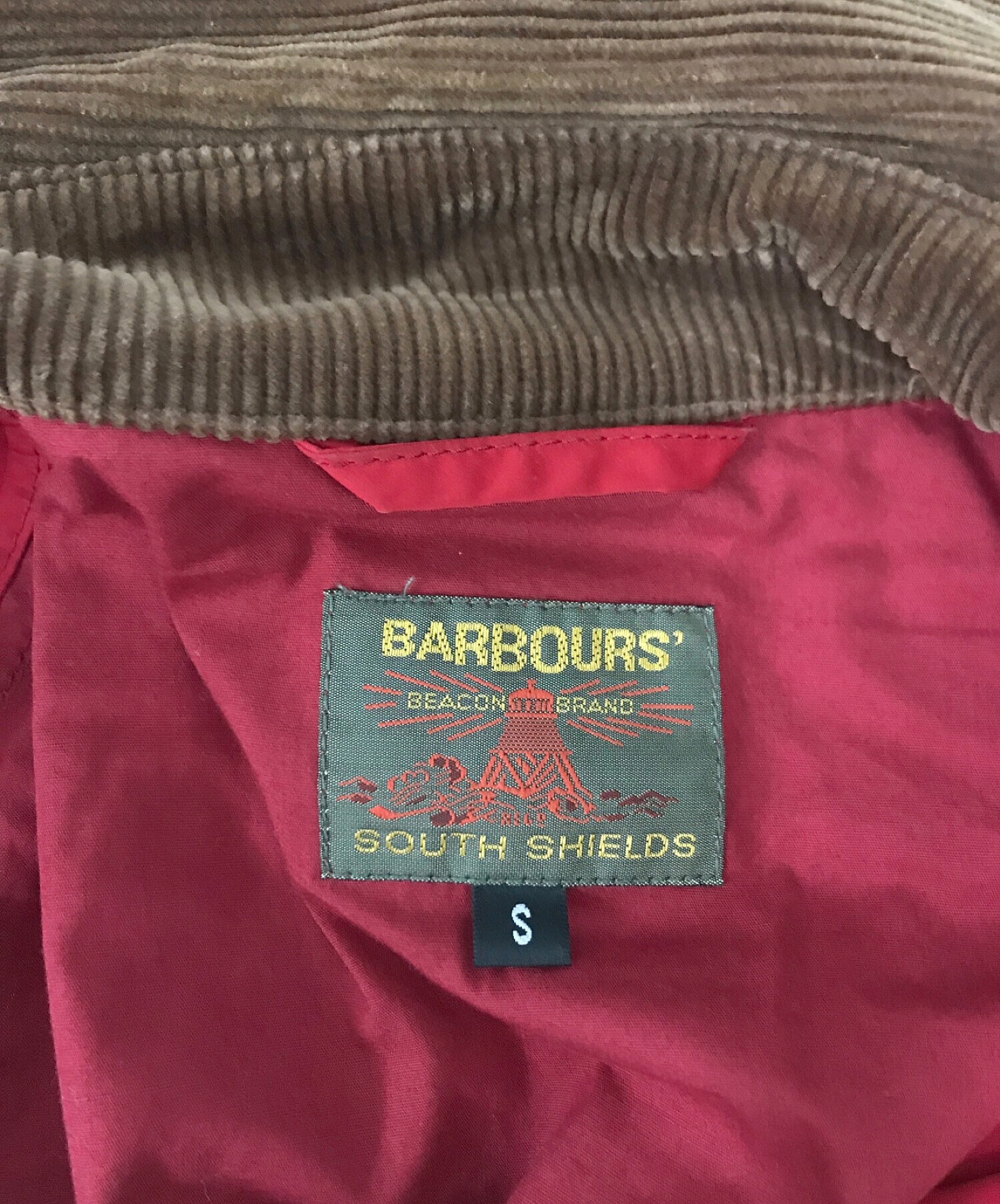【BARBOURS】south shields　ノンワックスショット