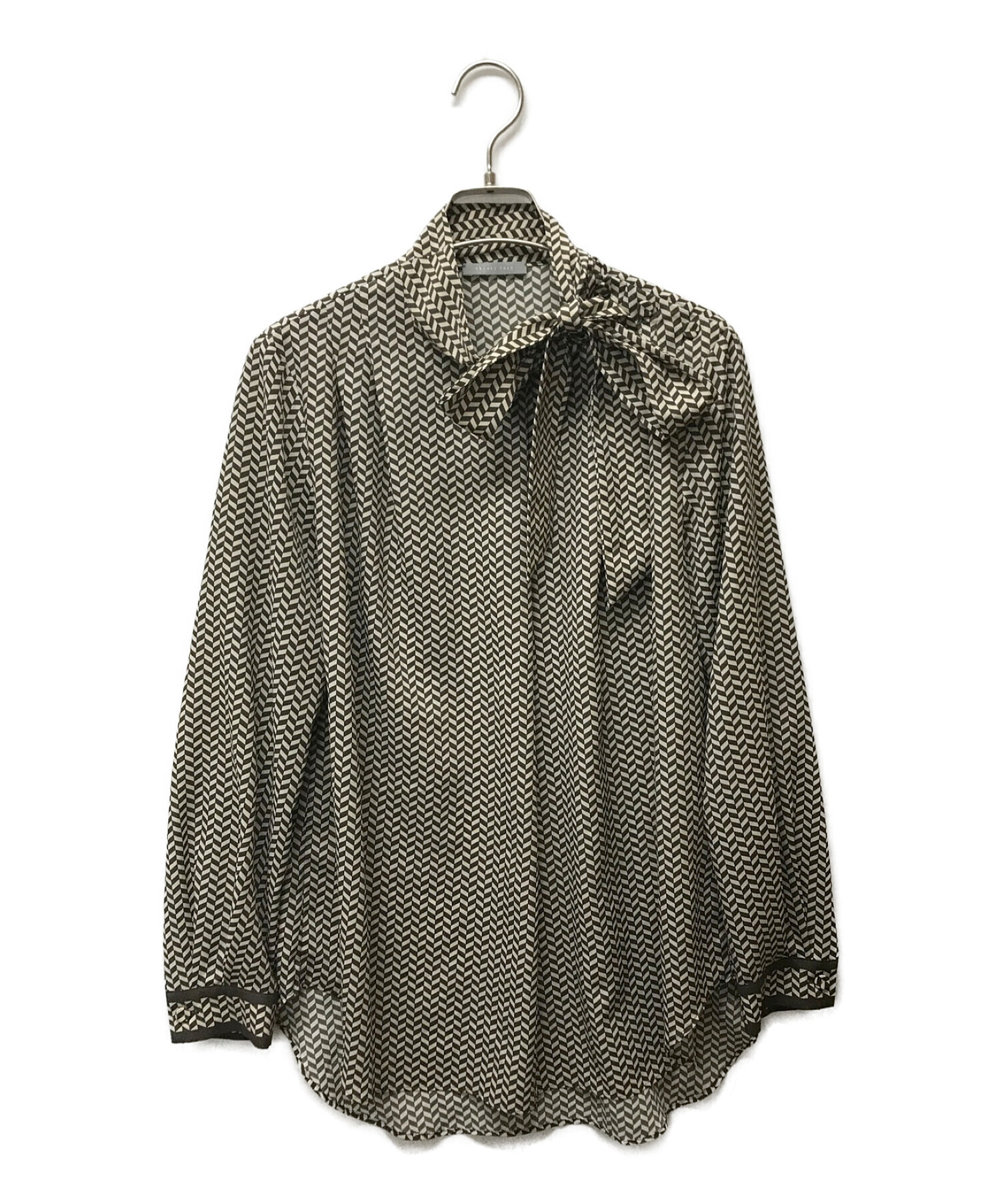 Theory Luxe 22AW Basalt Silbe ブラウス 38