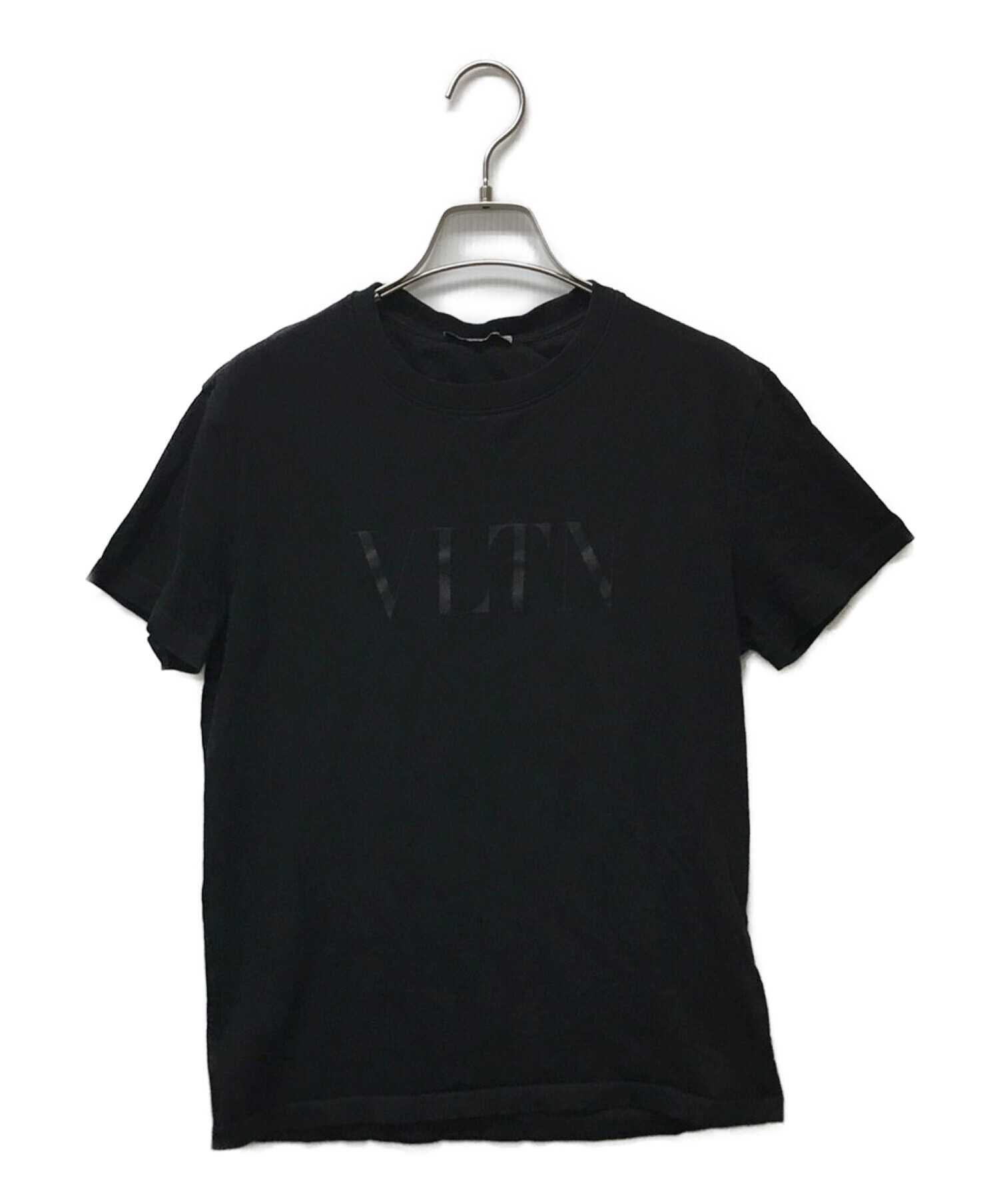 11,368円VALENTINO ヴァレンティノ VLTN Tシャツ 黒