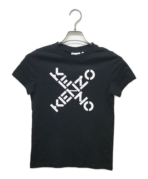 【中古・古着通販】KENZO (ケンゾー) ロゴTシャツ ブラック