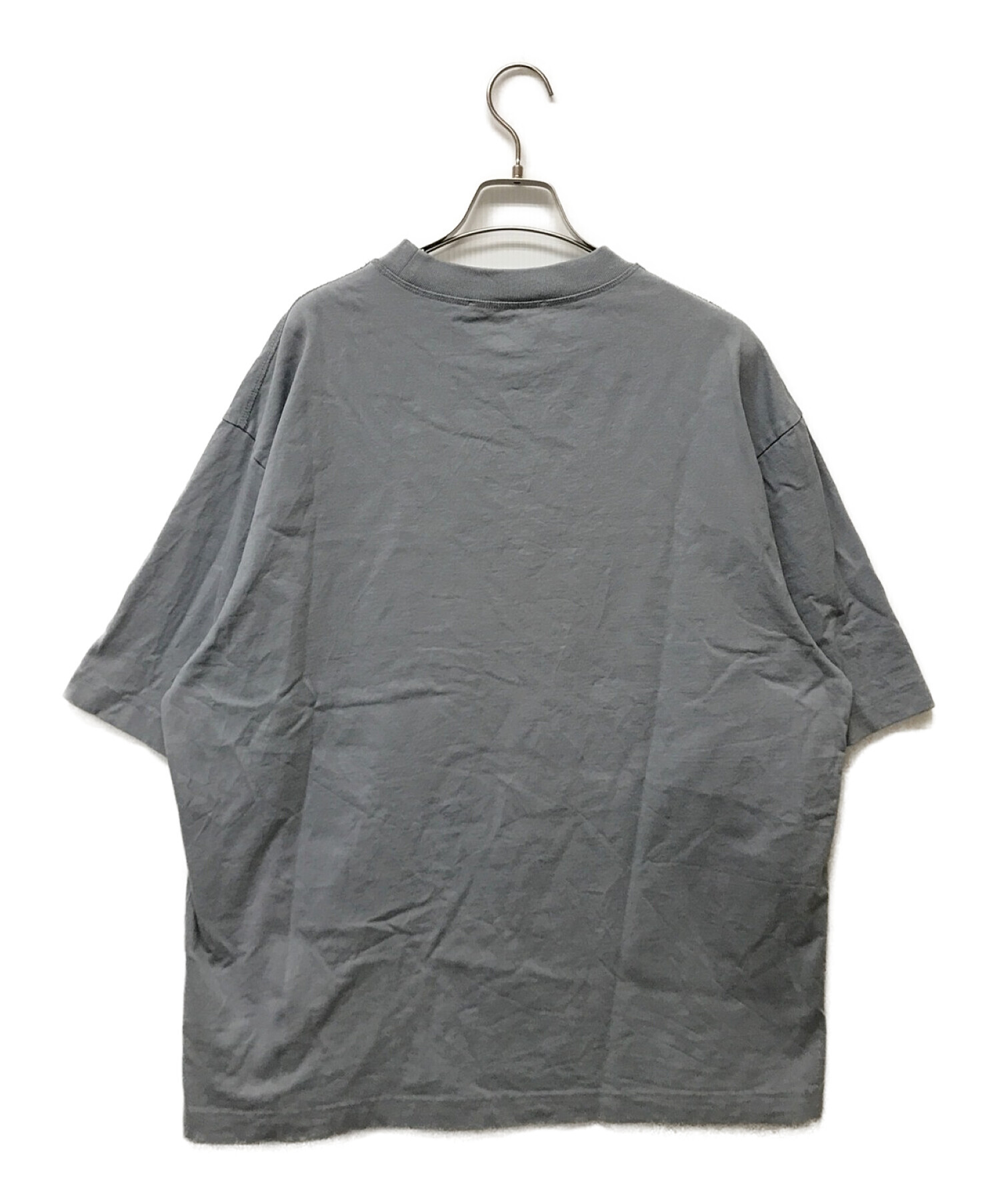 Acne studios (アクネストゥディオス) ロゴTシャツ グレー サイズ:L