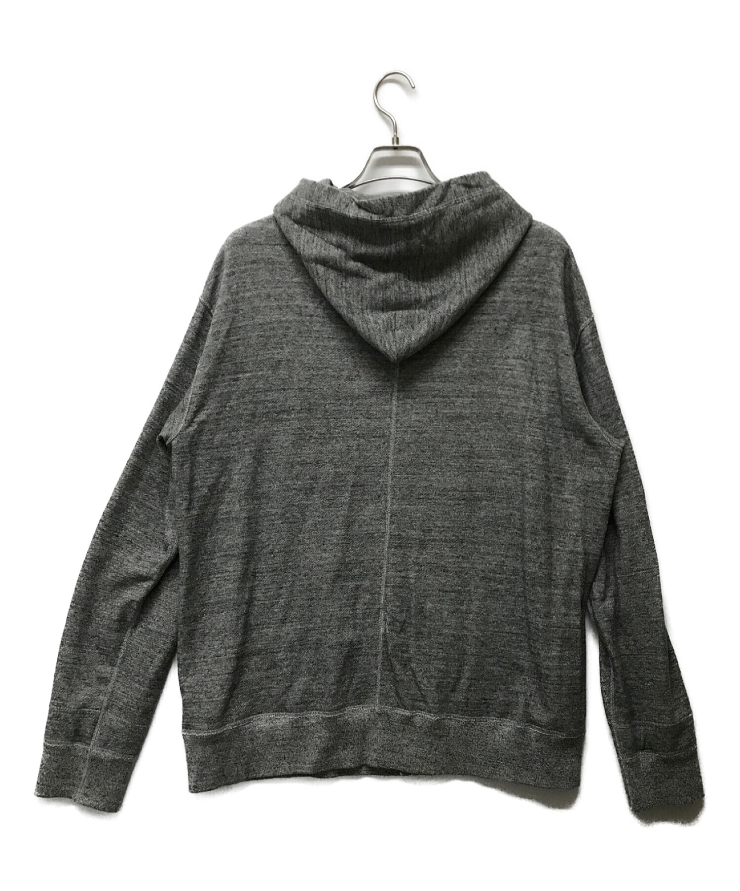 N.HOOLYWOOD (エヌ ハリウッド) ZIP UP HOODIE グレー サイズ:50 未使用品