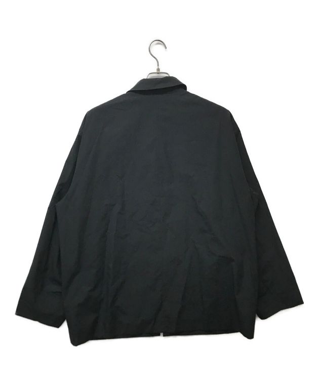 ATON (エイトン) NIDOM WEATHER ZIP-UP JACKET ブラック サイズ:6 未使用品