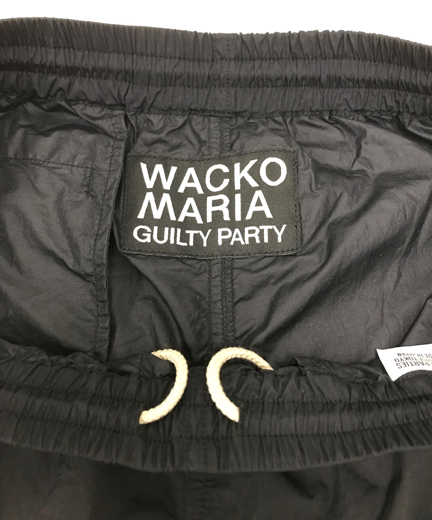 WACKO MARIA (ワコマリア) ATHLETIC SHORTS ブラック サイズ:L 未使用品