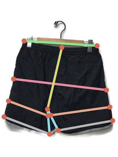 中古・古着通販】WACKO MARIA (ワコマリア) ATHLETIC SHORTS ブラック