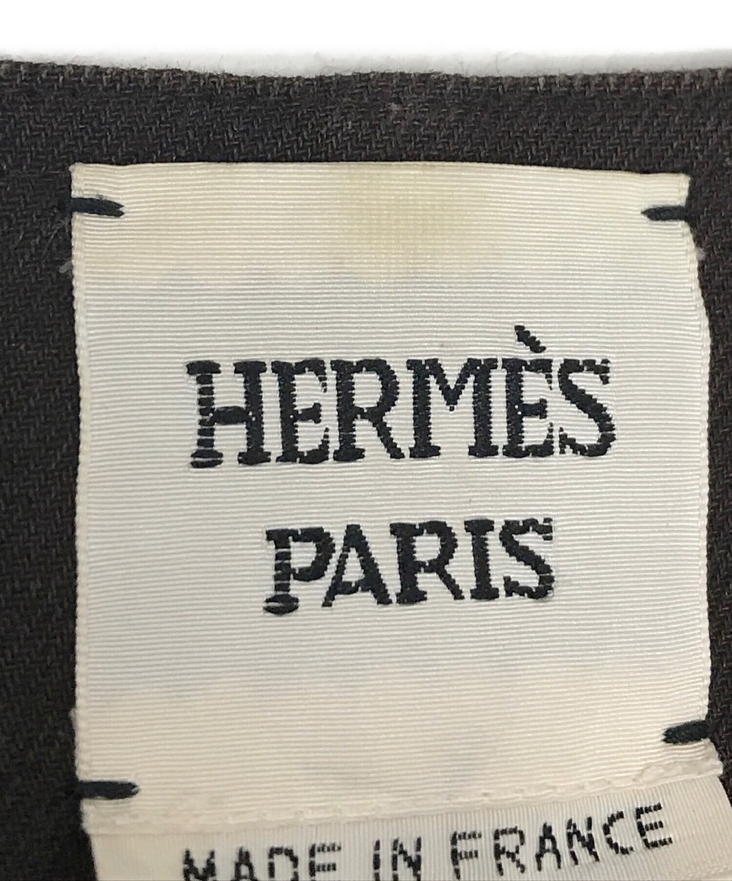 中古・古着通販】HERMES (エルメス) リネンサファリジャケット