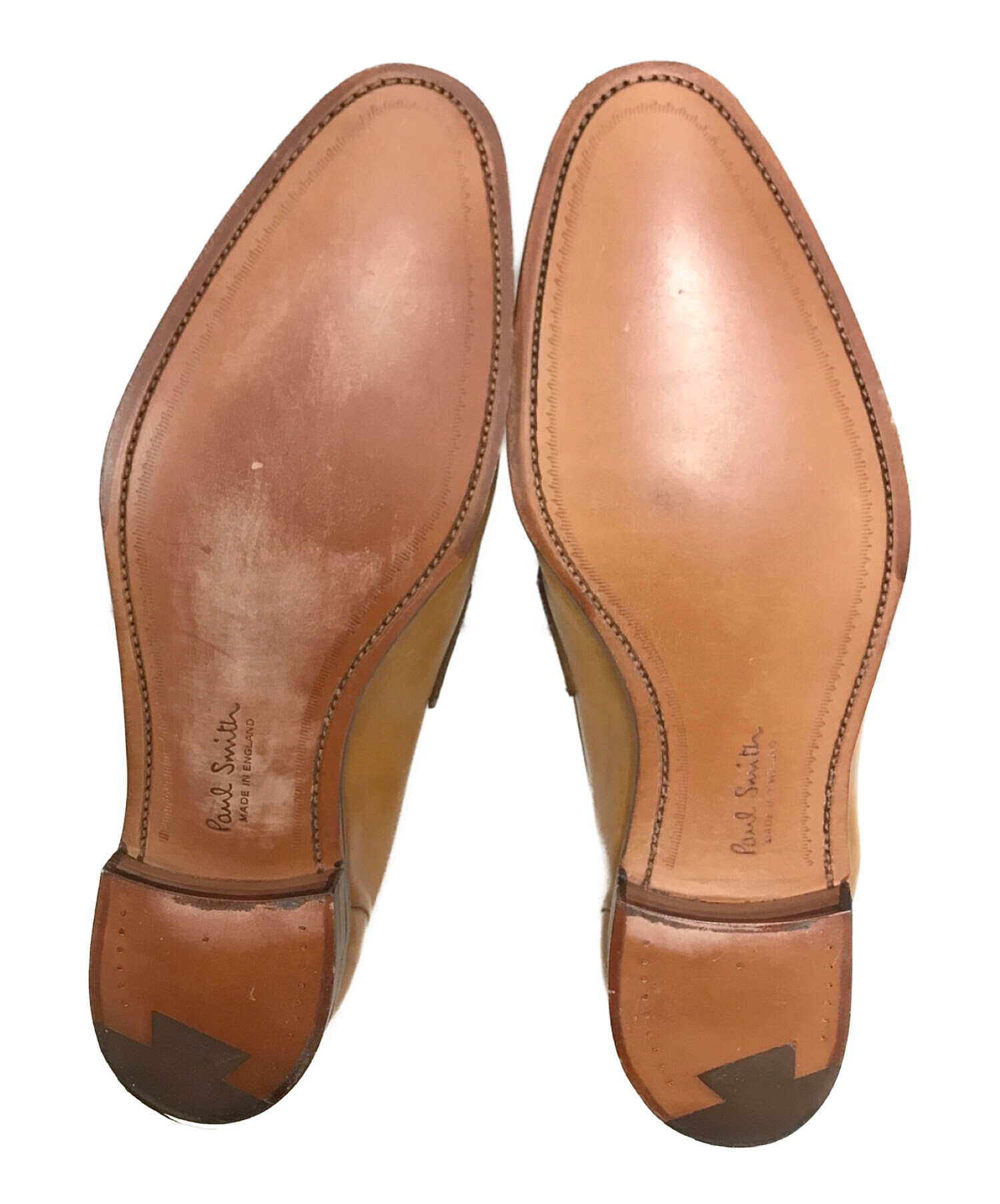 Crockett & Jones (クロケット＆ジョーンズ) Paul Smith (ポールスミス) 別注ペニーローファー ブラウン サイズ:US7.5