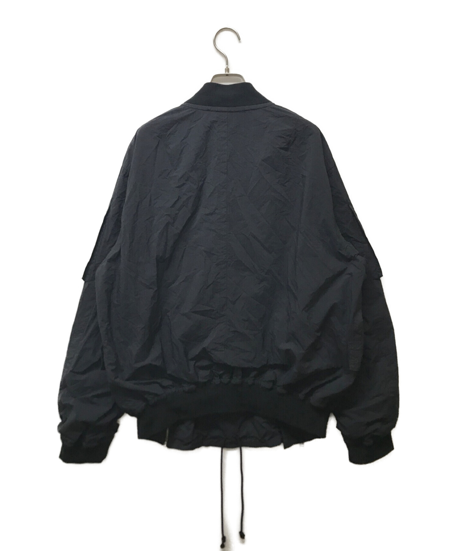 BED J.W. FORD (ベッドフォード) ダブルジップMA-1ジャケット Ver.2 ブラック サイズ:1