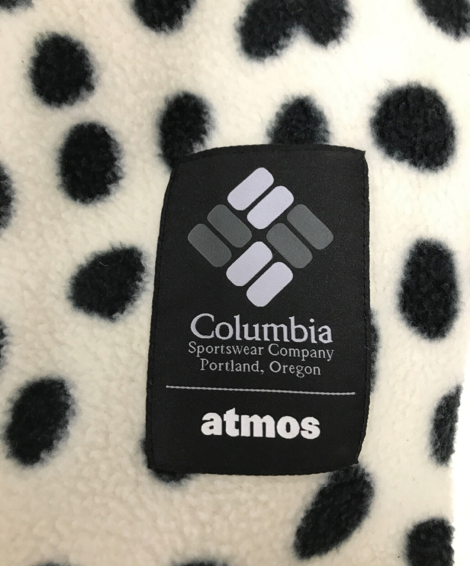 Columbia (コロンビア) ATMOS (アトモス) コラボローマビスタ リバーシブルダルメシアンジャケット ブラック サイズ:M