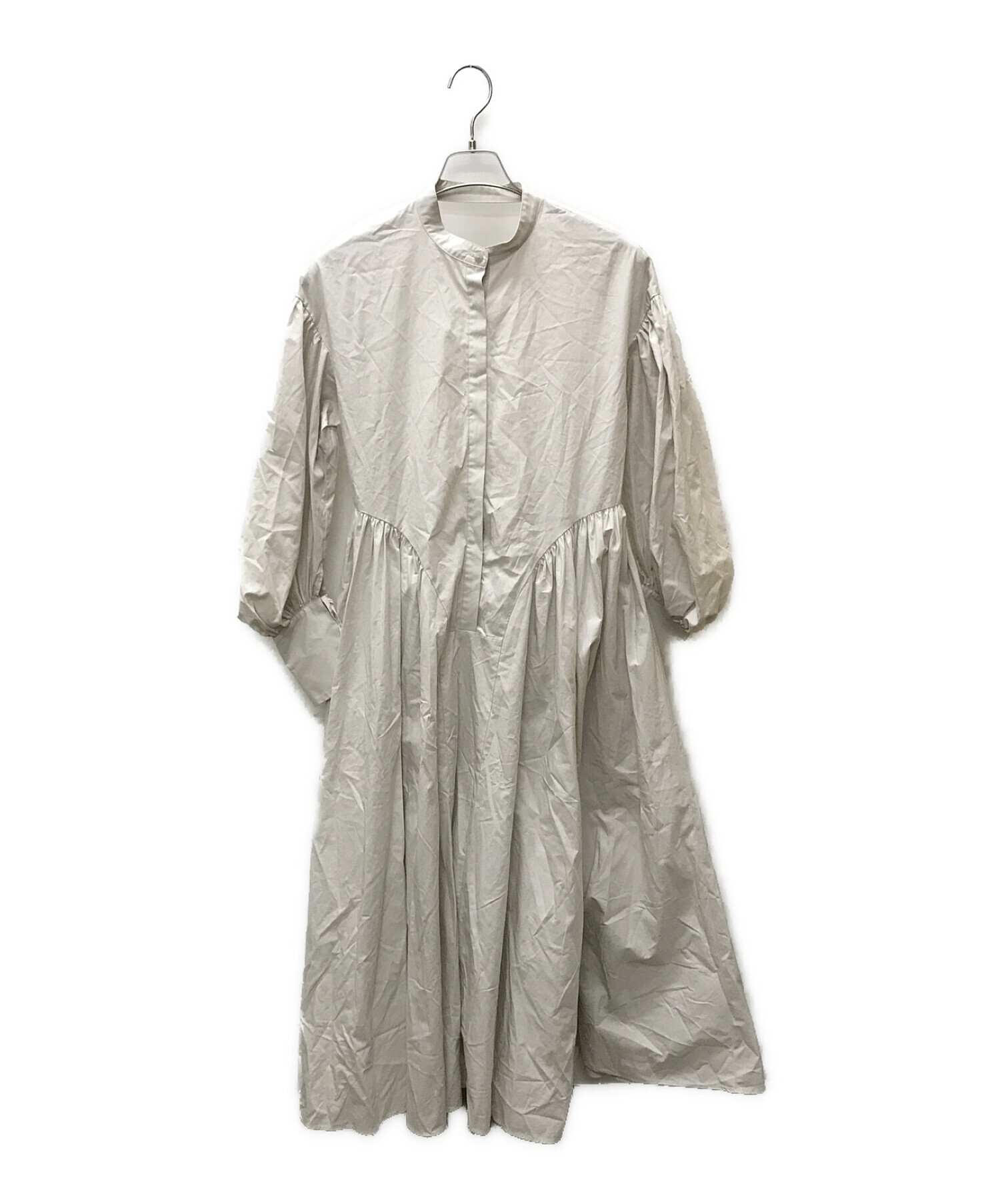 中古・古着通販】ROSARYMOON (ロザリームーン) Back Open Shirts Dress