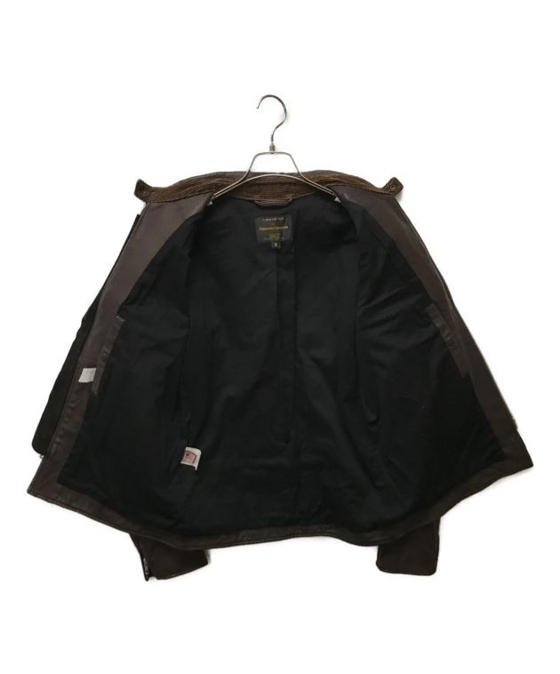 中古・古着通販】Engineered Garments (エンジニアド ガーメンツ) Golden Bear (ゴールデンベア) コラボ シープレザーシングルライダースジャケット ブラウン サイズ:36｜ブランド・古着通販 トレファク公式【TREFAC FASHION】スマホサイト