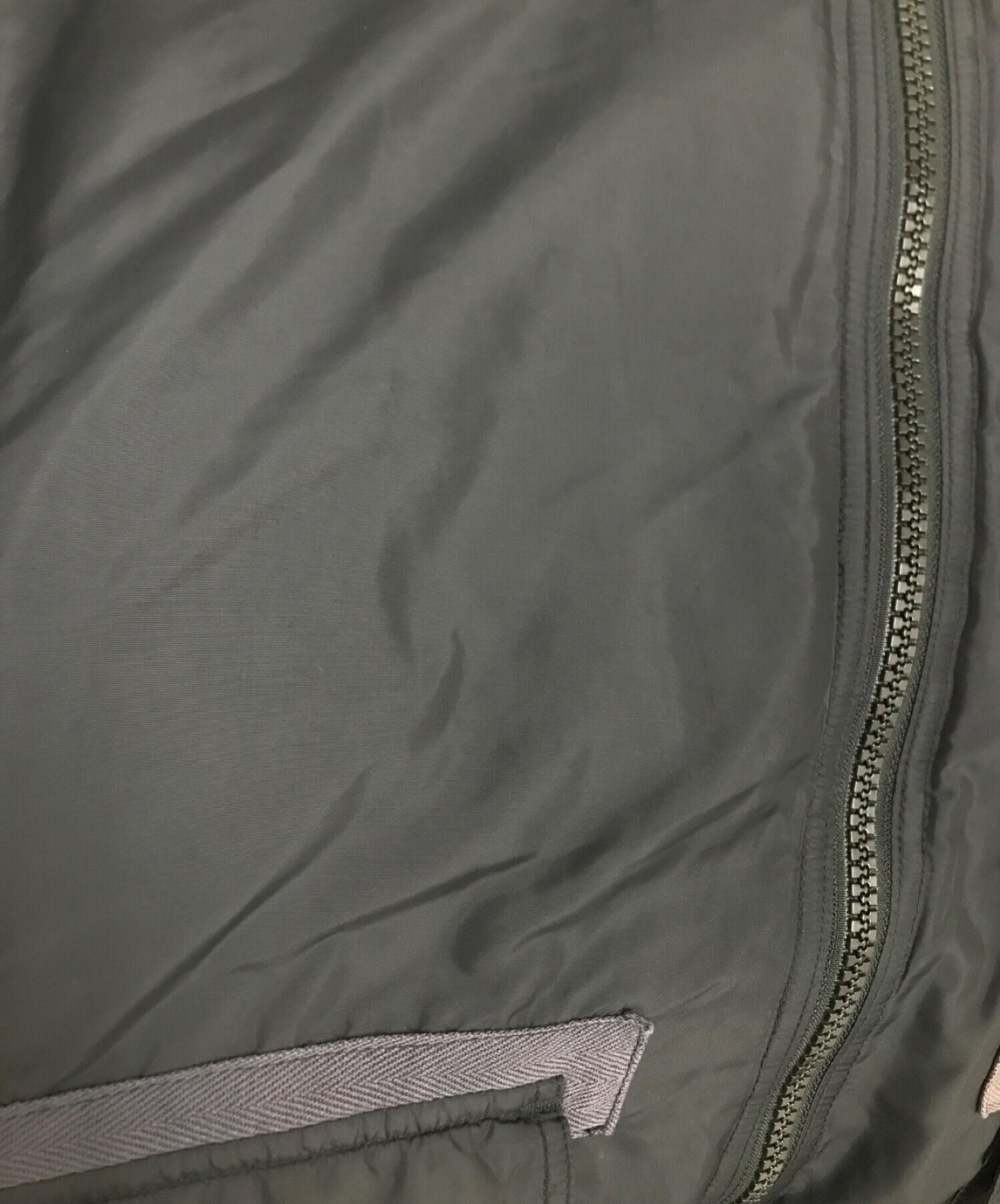 中古・古着通販】NIGEL CABOURN (ナイジェルケーボン) ダウンジャケット ブラック サイズ:L｜ブランド・古着通販  トレファク公式【TREFAC FASHION】スマホサイト