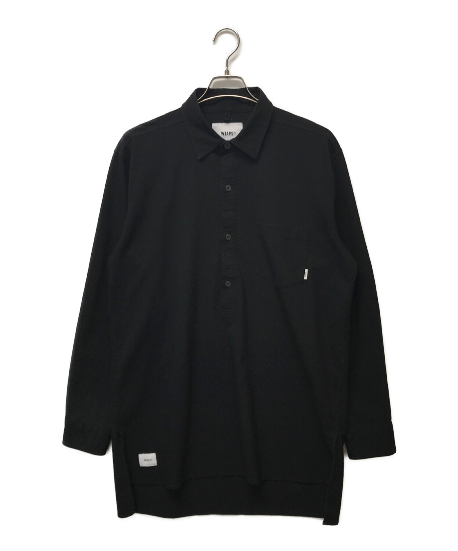 中古・古着通販】WTAPS (ダブルタップス) KULTUR LS 01 SHIRT ブラック