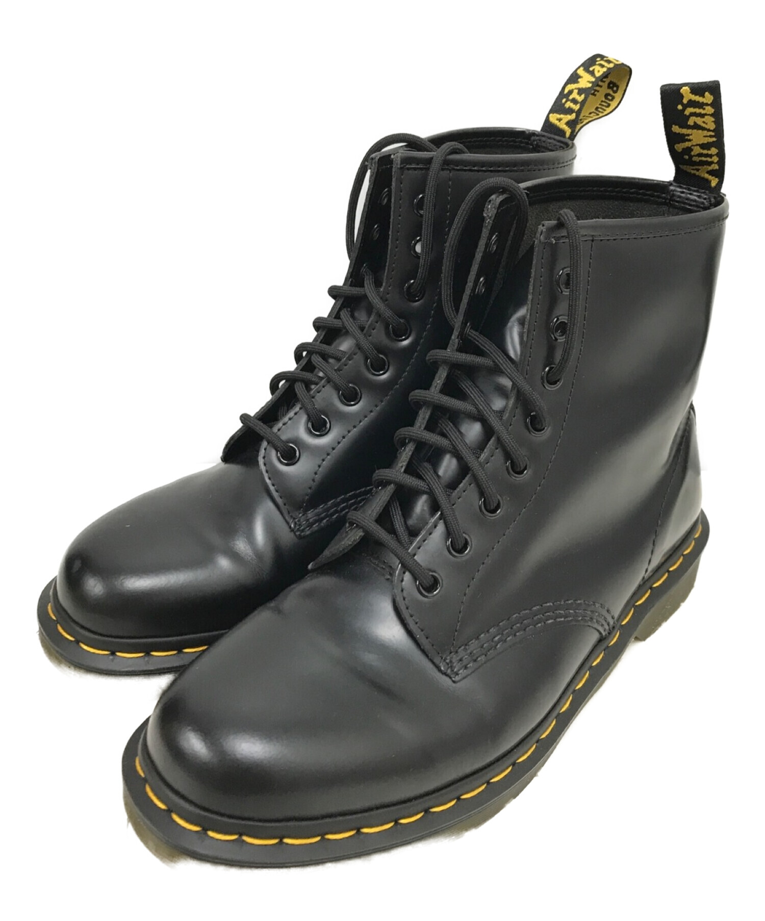 Dr.Martens (ドクターマーチン) 8ホールレースアップブーツ ブラック サイズ:US10