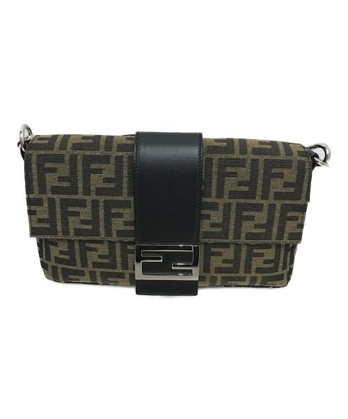 中古・古着通販】FENDI (フェンディ) バゲット スリム 2WAYクラッチバッグ ブラウン｜ブランド・古着通販 トレファク公式【TREFAC  FASHION】スマホサイト