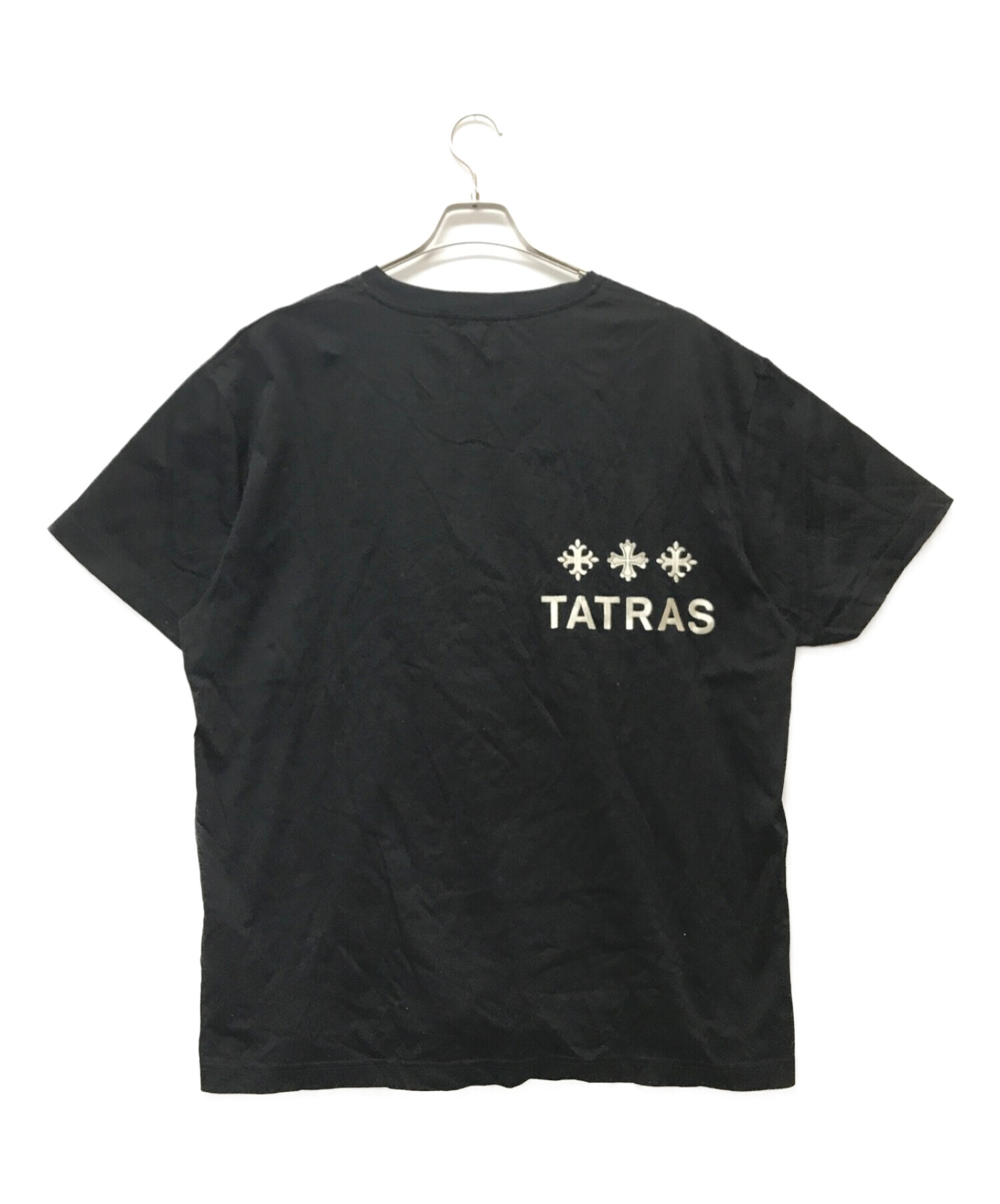 TATRAS (タトラス) ワンポイントTシャツ ブラック サイズ:SIZE04