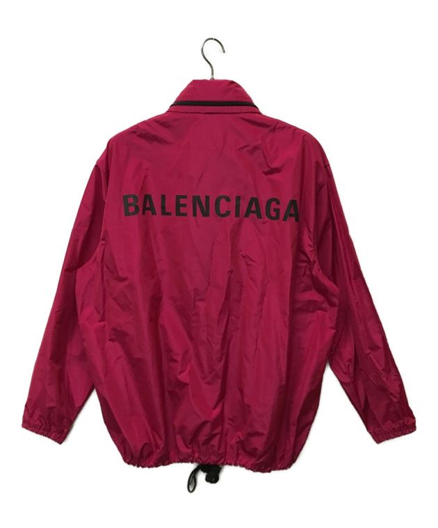 中古・古着通販】BALENCIAGA (バレンシアガ) バックロゴオーバーサイズジャケット ピンク サイズ:34｜ブランド・古着通販  トレファク公式【TREFAC FASHION】スマホサイト