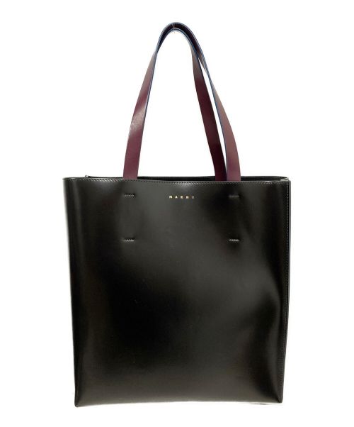 中古・古着通販】MARNI (マルニ) レザートートバッグ ブラック 