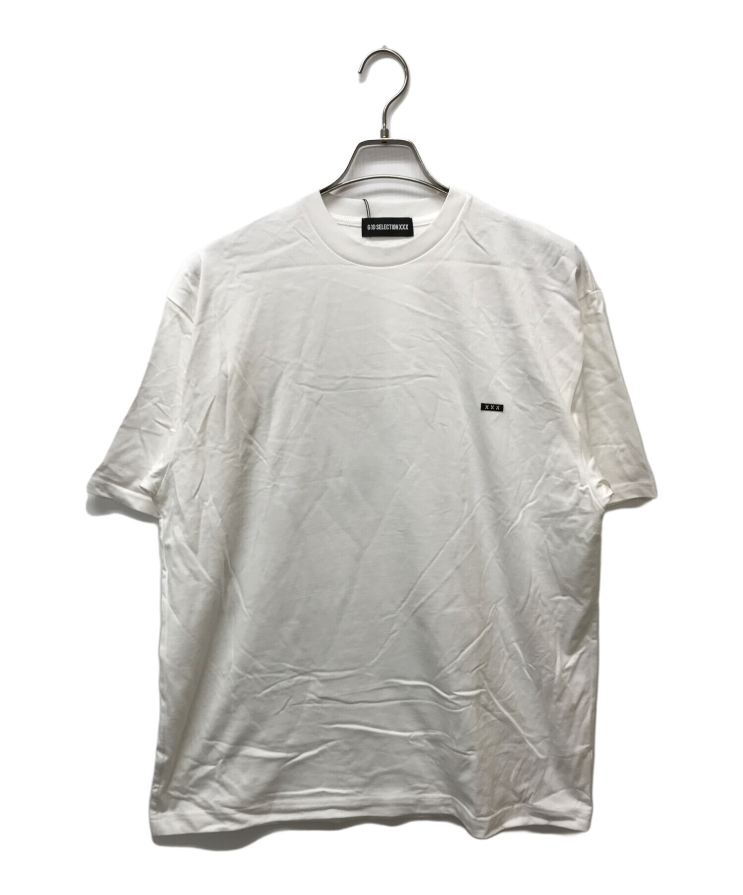 GOD SELECTION XXX (ゴッドセレクショントリプルエックス) FRAGMENT DESIGN (フラグメントデザイン) Tシャツ  ホワイト サイズ:XL 未使用品