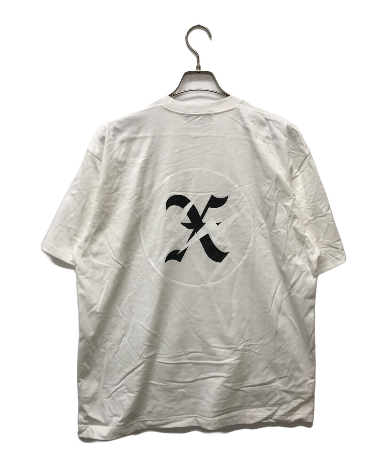 GOD SELECTION XXX (ゴッドセレクショントリプルエックス) FRAGMENT DESIGN (フラグメントデザイン) Tシャツ  ホワイト サイズ:XL 未使用品