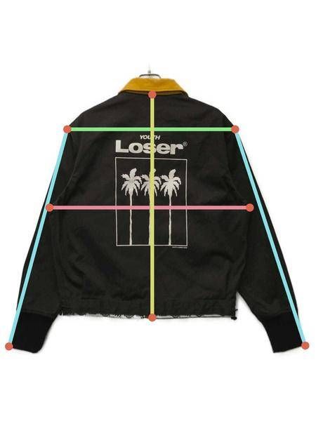 【中古・古着通販】Dickies (ディッキーズ) Youth Loser (ユースルーザー) ブルゾン ブラウン サイズ:XL｜ブランド・古着通販  トレファク公式【TREFAC FASHION】スマホサイト