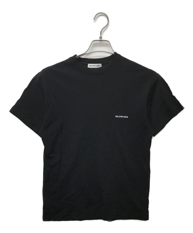 BALENCIAGA (バレンシアガ) ロゴtシャツ ブラック サイズ:XS