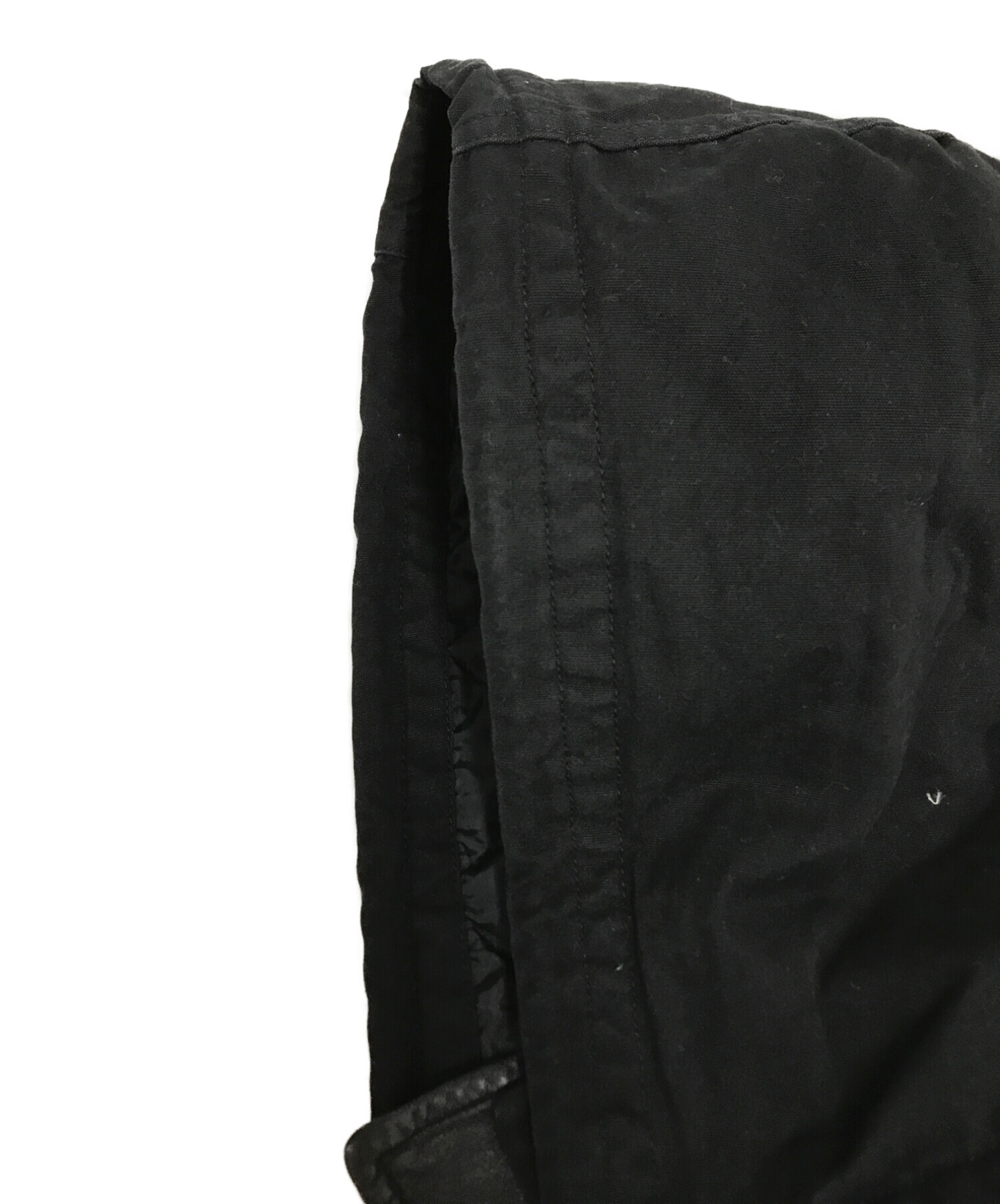 【美品】　supreme レザーカラーユーティリティジャケット ブラック　Lカラーブラック