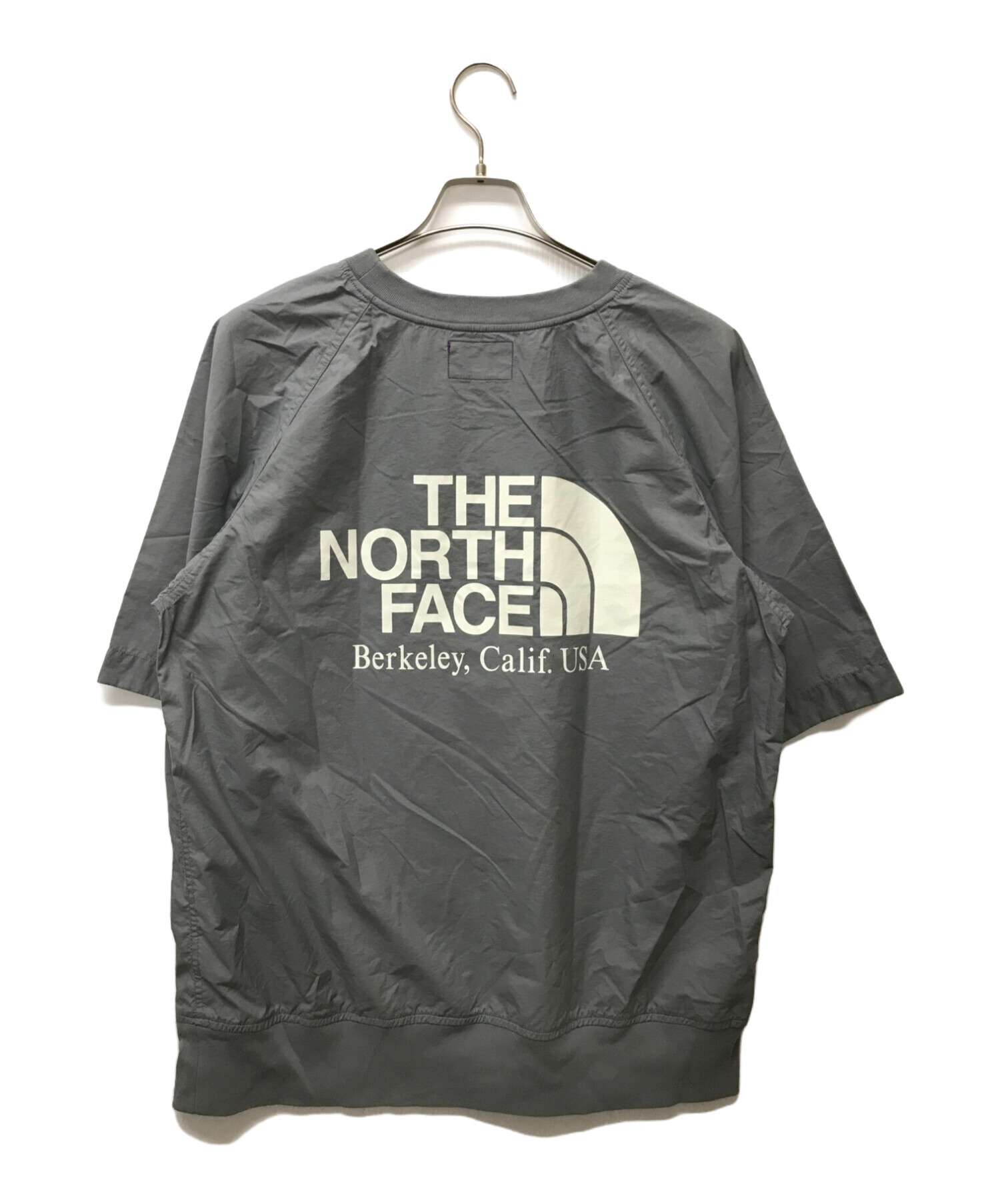 THE NORTHFACE PURPLELABEL (ザ・ノースフェイス パープルレーベル) BEAUTY&YOUTH (ビューティーアンドユース)  別注Tシャツ グレー サイズ:L 未使用品