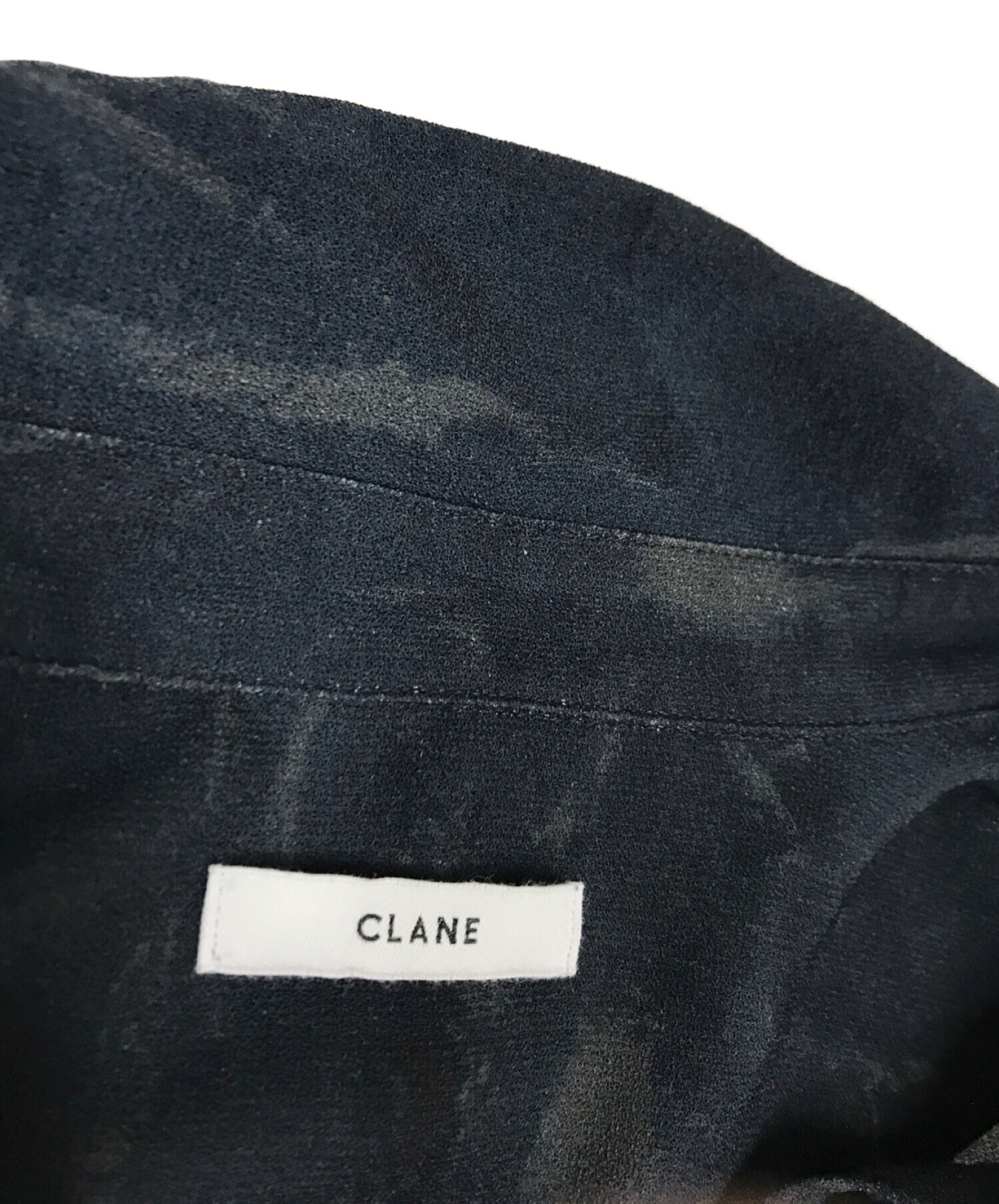 CLANE (クラネ) ティントエブルウエストベルトワンピース ネイビー サイズ:M