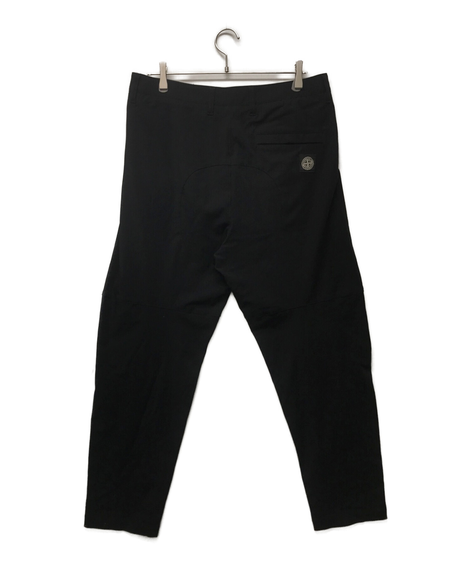 STONE ISLAND (ストーンアイランド) TWO WAYS STRETCH COTTON NYLON PANT ブラック サイズ: 81cm  (W32)