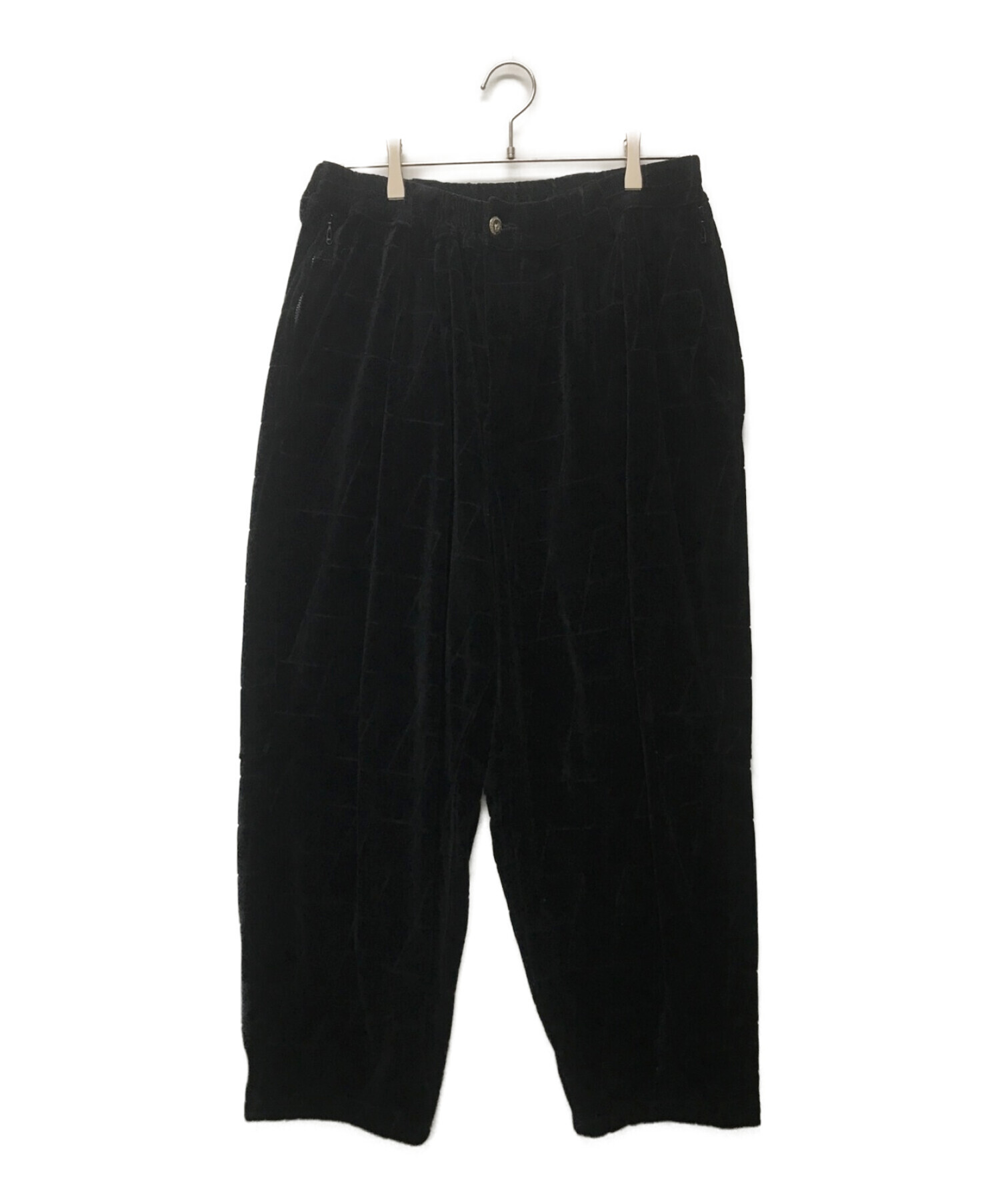 TIGHTBOOTH PRODUCTION (タイトブースプロダクション) T VELOUR BALLOON PANTS ブラック サイズ:L