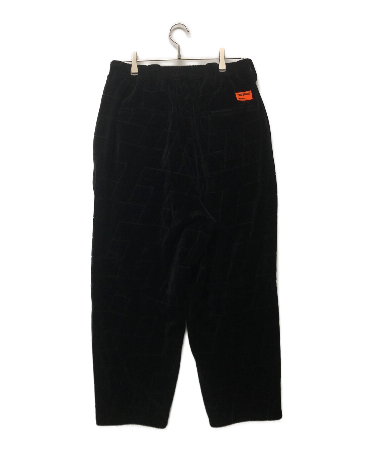 TIGHTBOOTH PRODUCTION (タイトブースプロダクション) T VELOUR BALLOON PANTS ブラック サイズ:L