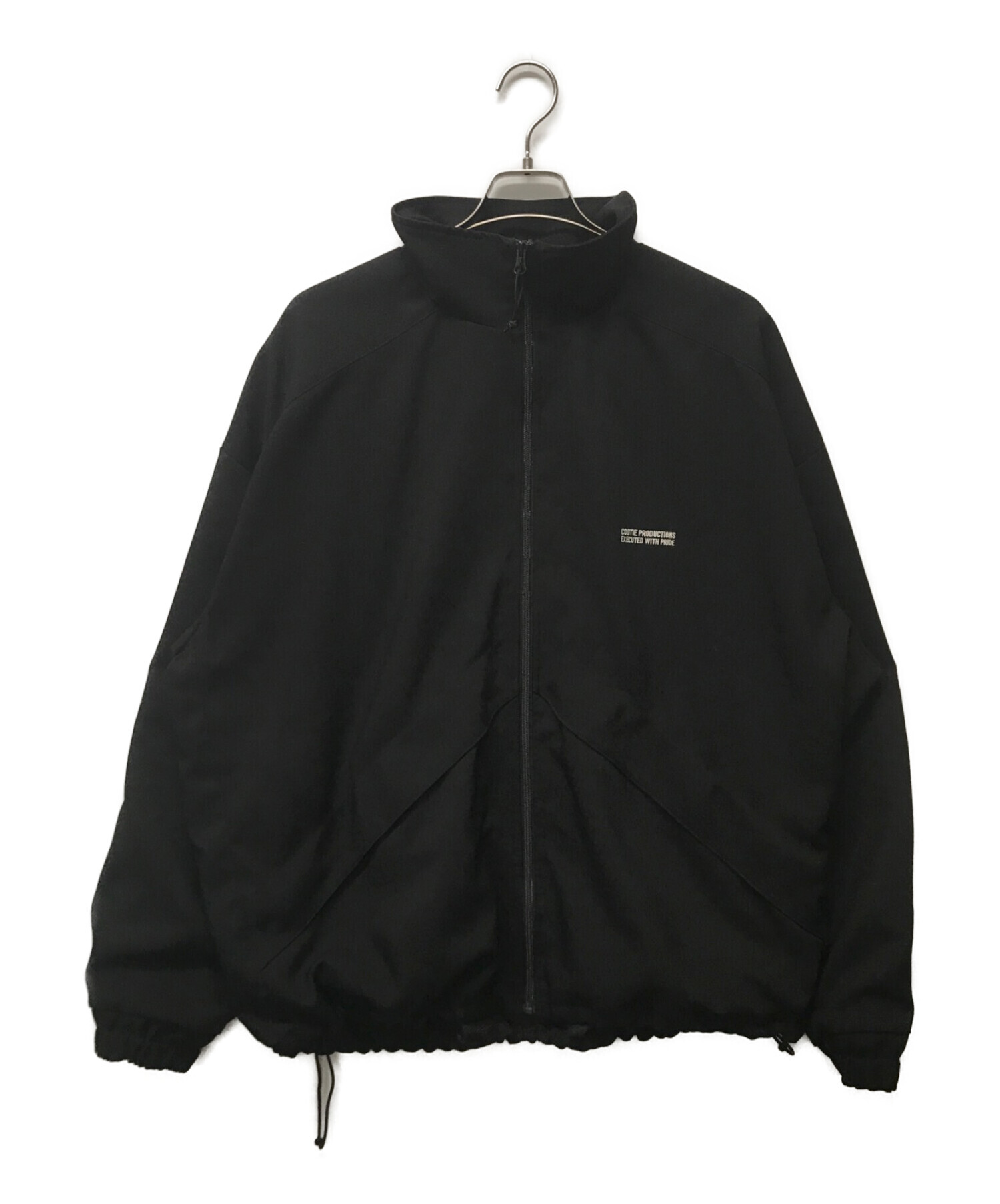 COOTIE PRODUCTIONS (クーティープロダクツ) POLYESTER OX RAZA TRACK JACKET ブラック サイズ:XL