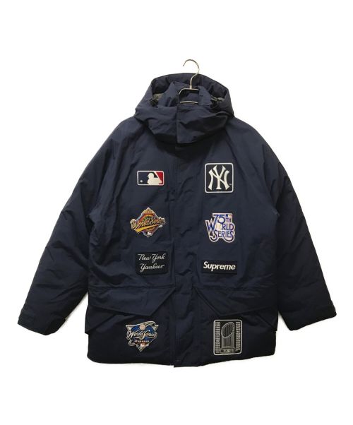 【中古・古着通販】Supreme (シュプリーム) NEW YORK YANKEES (ニューヨークヤンキース) 700-Fillダウンジャケット  ネイビー サイズ:M｜ブランド・古着通販 トレファク公式【TREFAC FASHION】スマホサイト