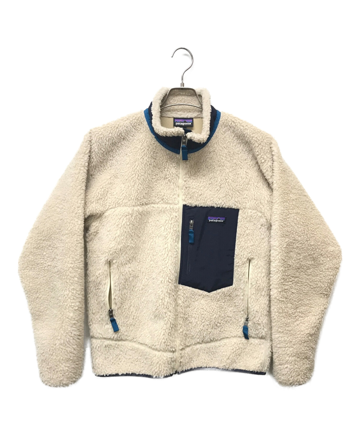 中古・古着通販】Patagonia (パタゴニア) クラシック・レトロX・ジャケット ホワイト サイズ:M｜ブランド・古着通販  トレファク公式【TREFAC FASHION】スマホサイト