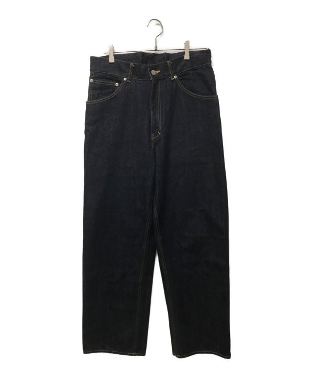 中古・古着通販】ANCELLM (アンセルム) OW SELVEDGE DENIM STRAIGHT 5P PANTS インディゴ  サイズ:2｜ブランド・古着通販 トレファク公式【TREFAC FASHION】スマホサイト