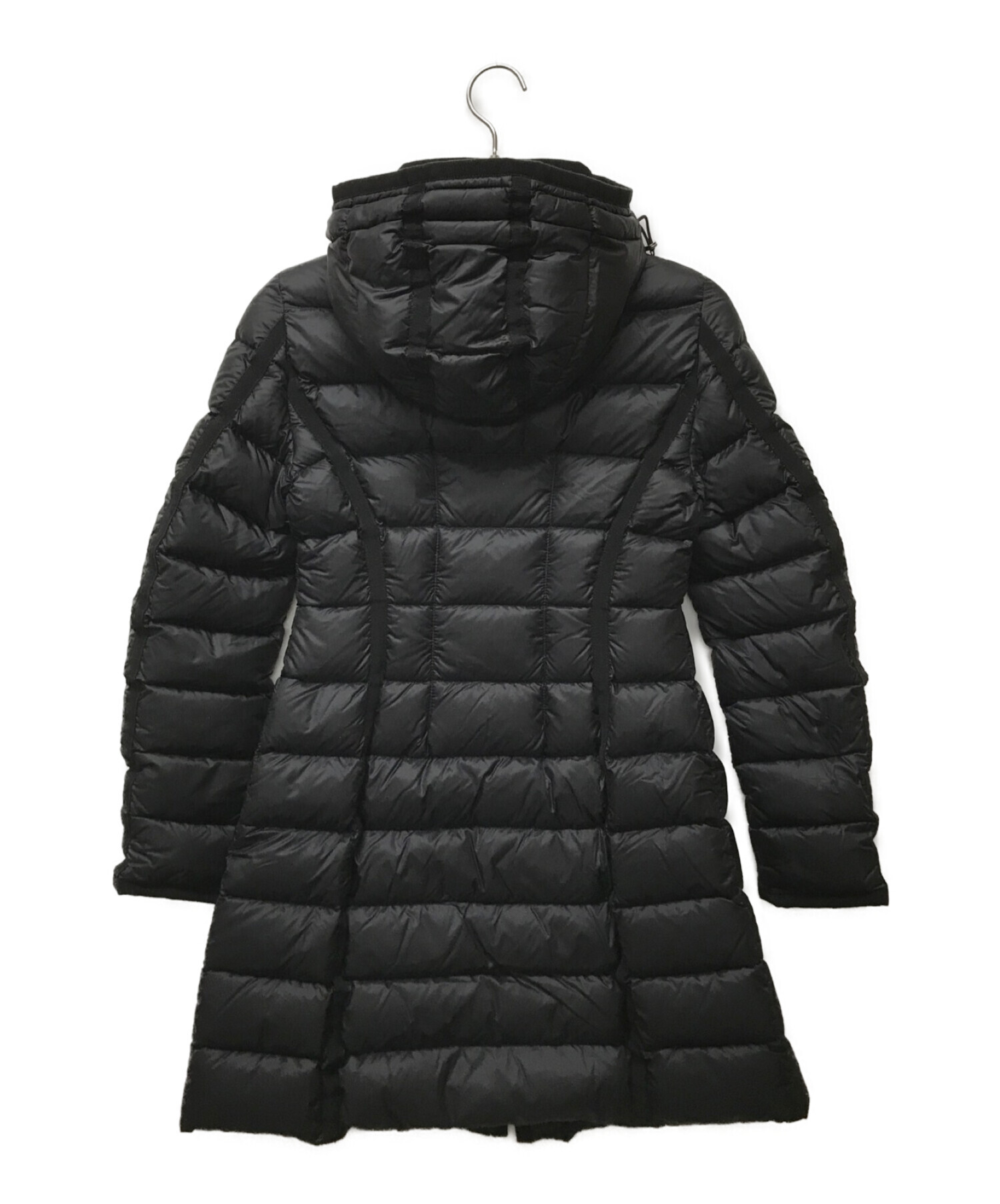 中古・古着通販】MONCLER (モンクレール) エルミンヌ ダウンコート ブラック｜ブランド・古着通販 トレファク公式【TREFAC  FASHION】スマホサイト