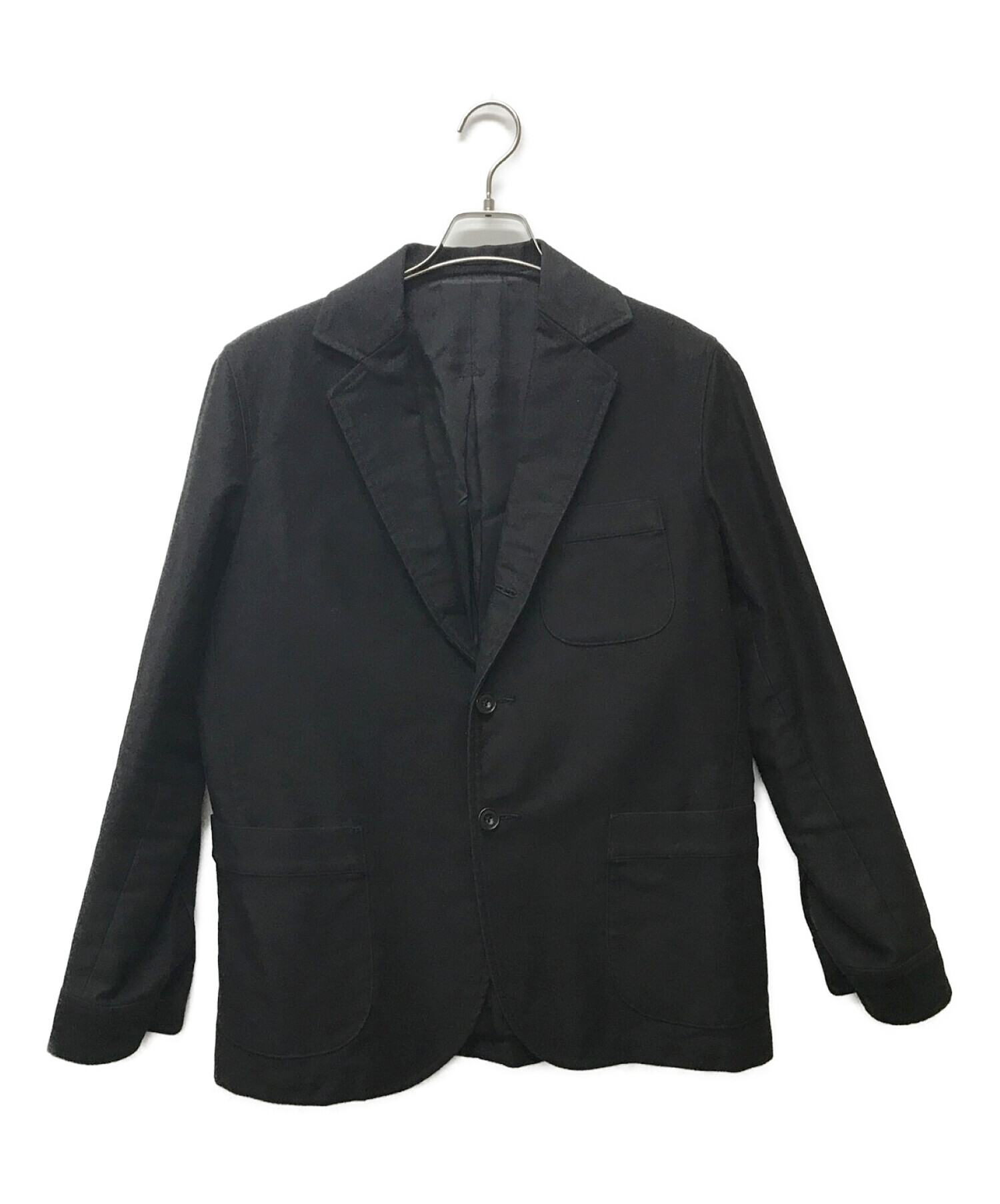 MOJITO (モヒート) モールスキン2Bジャケット ブラック サイズ:Mジャケット/アウター テーラードジャケット