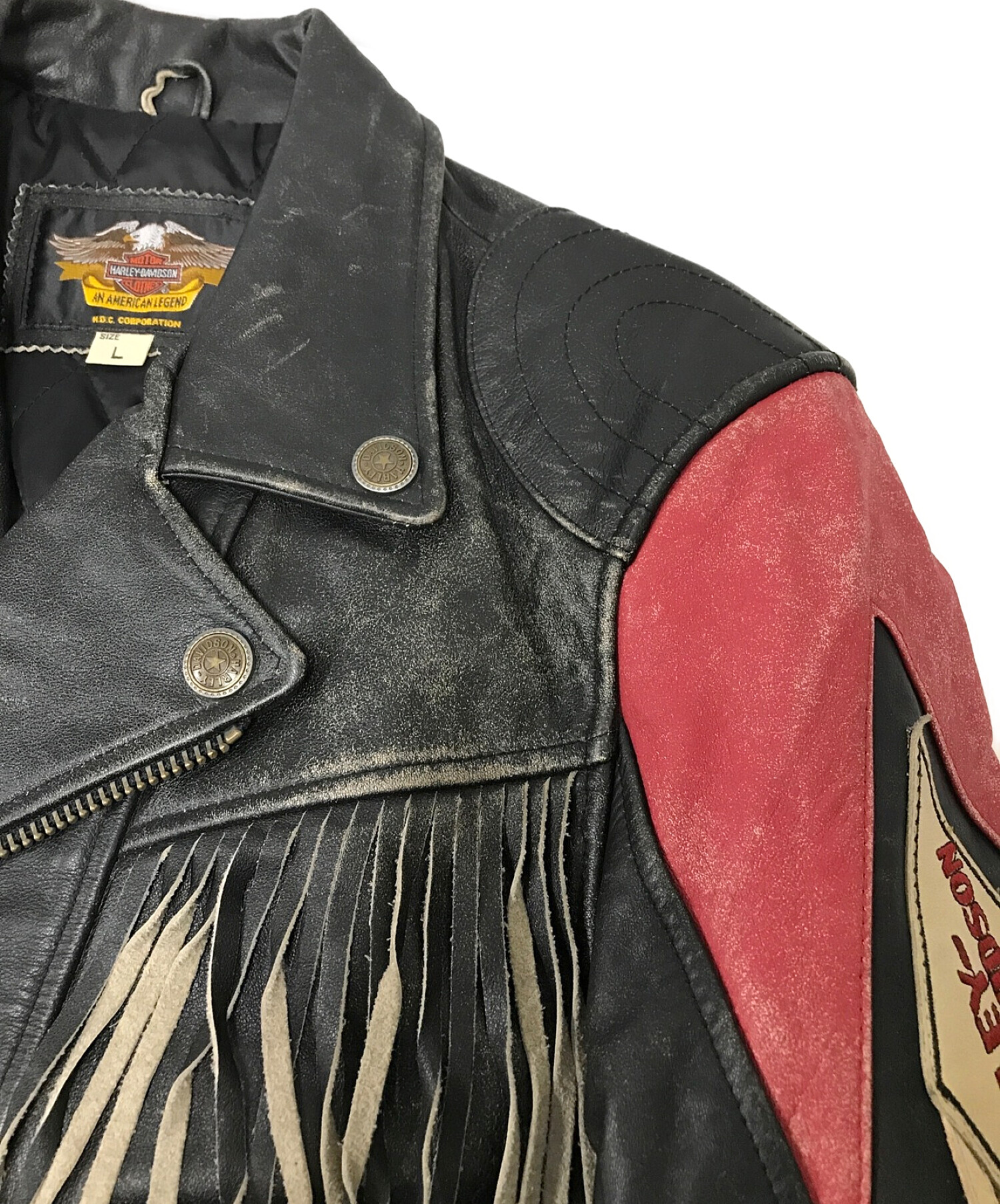 中古・古着通販】HARLEY-DAVIDSON (ハーレーダビッドソン) フリンジ