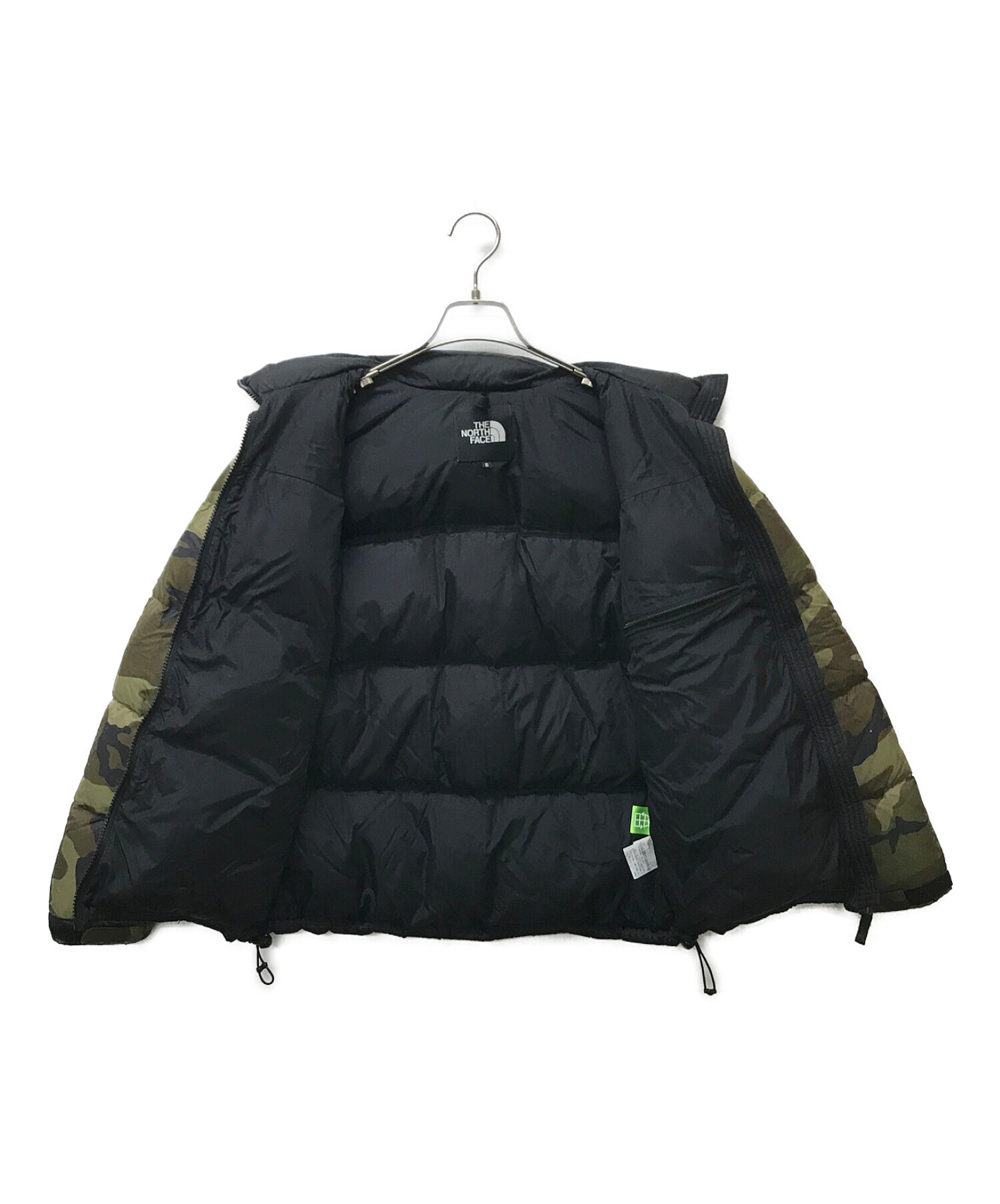 中古・古着通販】THE NORTH FACE (ザ ノース フェイス) ノベルティー ウッドランドカモヌプシダウンジャケット ブラウン×ブラック  サイズ:S｜ブランド・古着通販 トレファク公式【TREFAC FASHION】スマホサイト