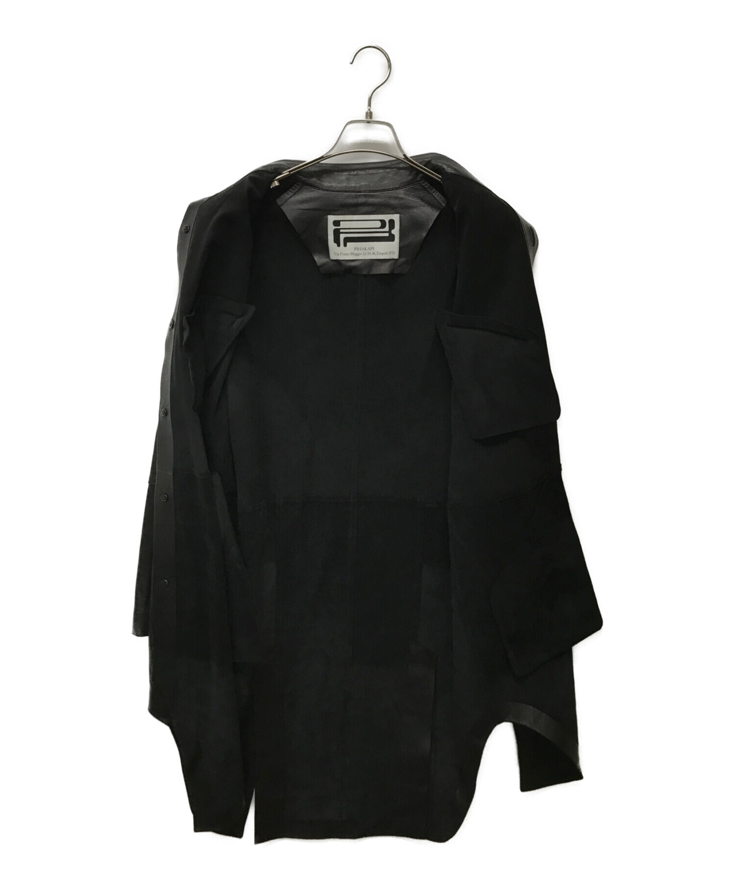 Pihakapi (ピパカピ) レザージャケット ブラック サイズ:表記なし