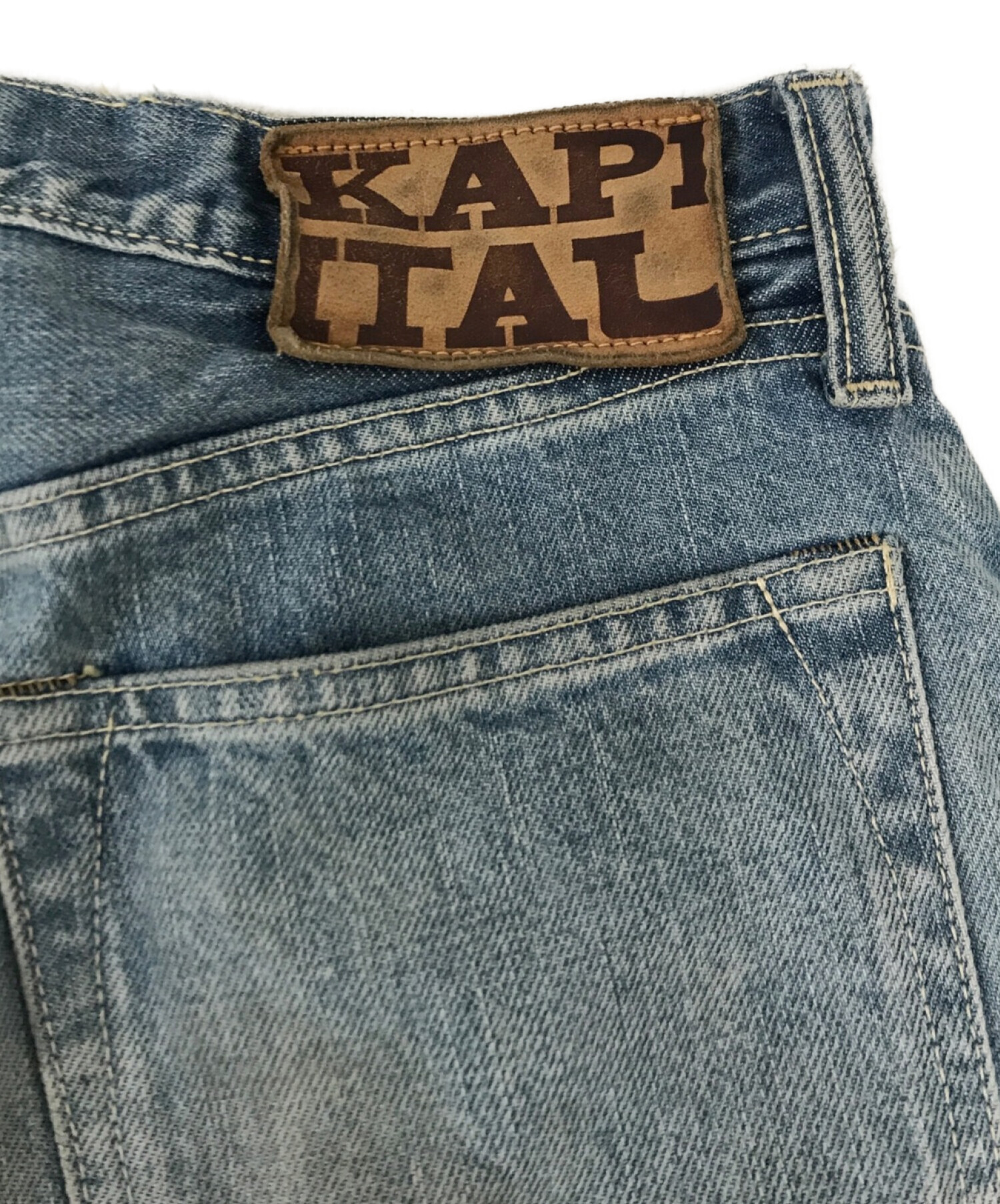 KAPITAL (キャピタル) 14ozデニム 5P モンキーCISCO（スタッズリメイク） インディゴ サイズ: SIZE 76cm (W30)