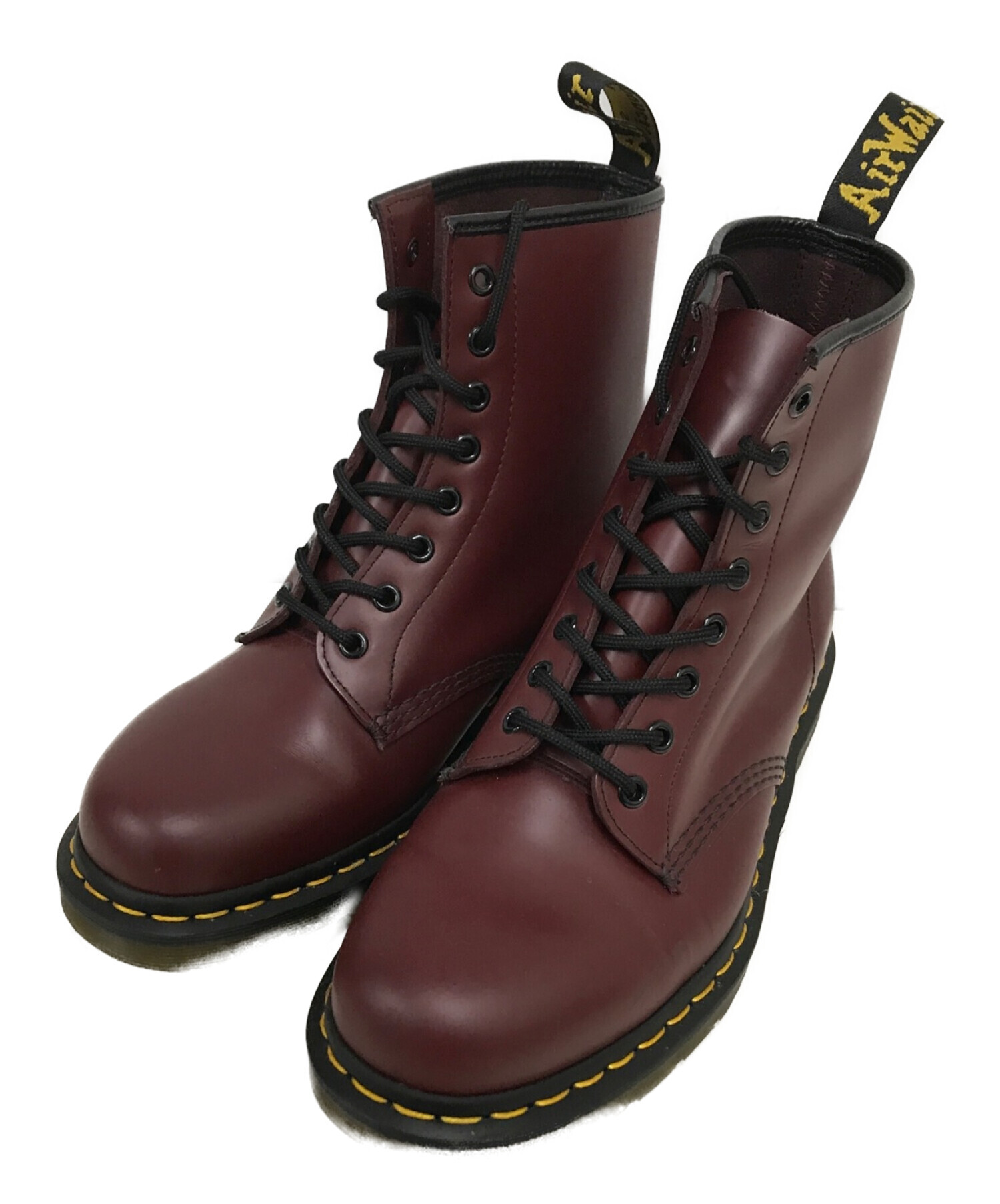 Dr.Martens (ドクターマーチン) 8ホールブーツ レッド サイズ:43