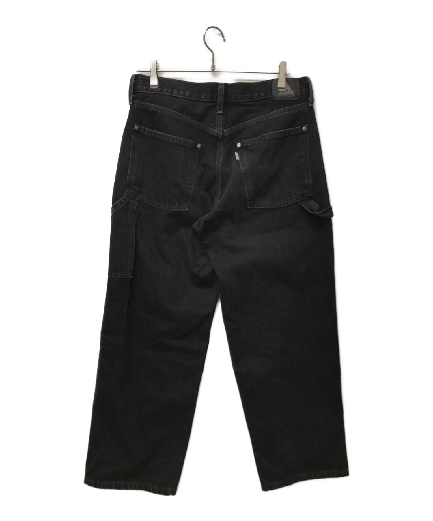 LEVI'S SILVERTAB (リーバイス シルバータブ) ワイドペインターデニムパンツ ブラック サイズ:SIZE W32