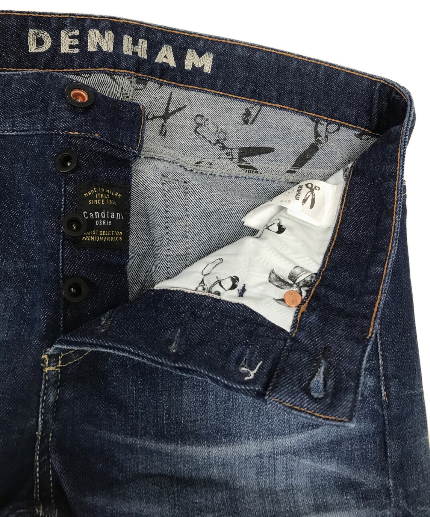 Denham (デンハム) BOLT SKINNY FIT DENIM PANTS インディゴ サイズ:31