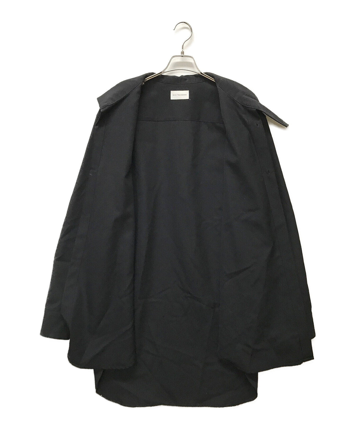 ryo takashima着用 unused19ss シャツ 黒 - rabassa.eu